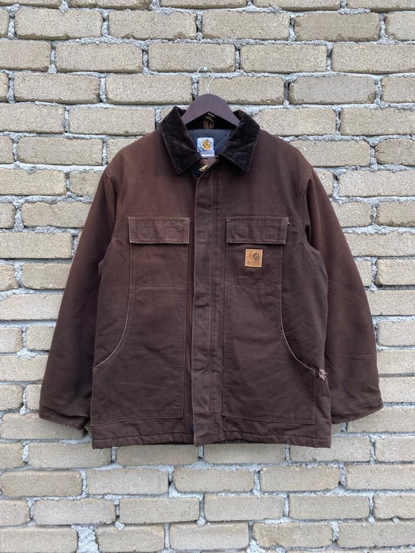 Carhartt Vintage Carhartt Workwear Jacket Size US M / EU 48-50 / 2 - 2 Thumbnail