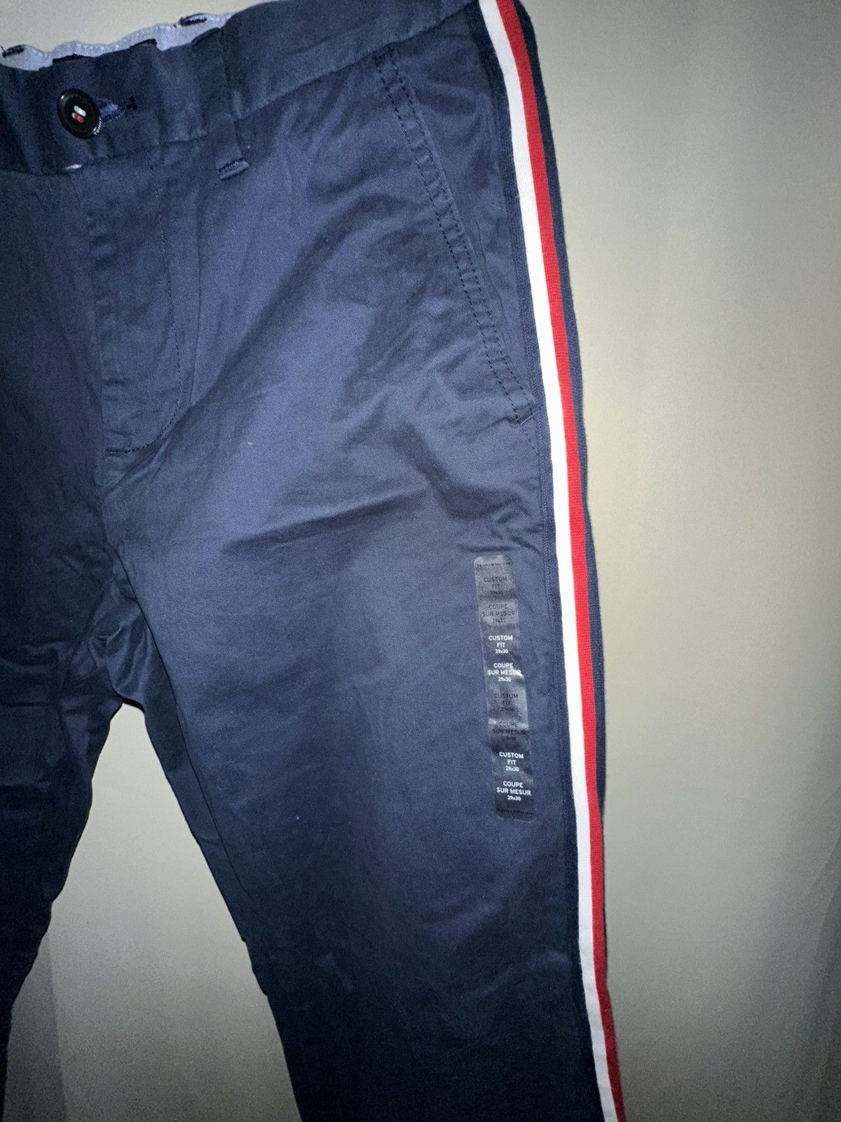 Tommy Hilfiger Navy blue Tommy Hilfiger chino pants Size US 29 - 2 Thumbnail