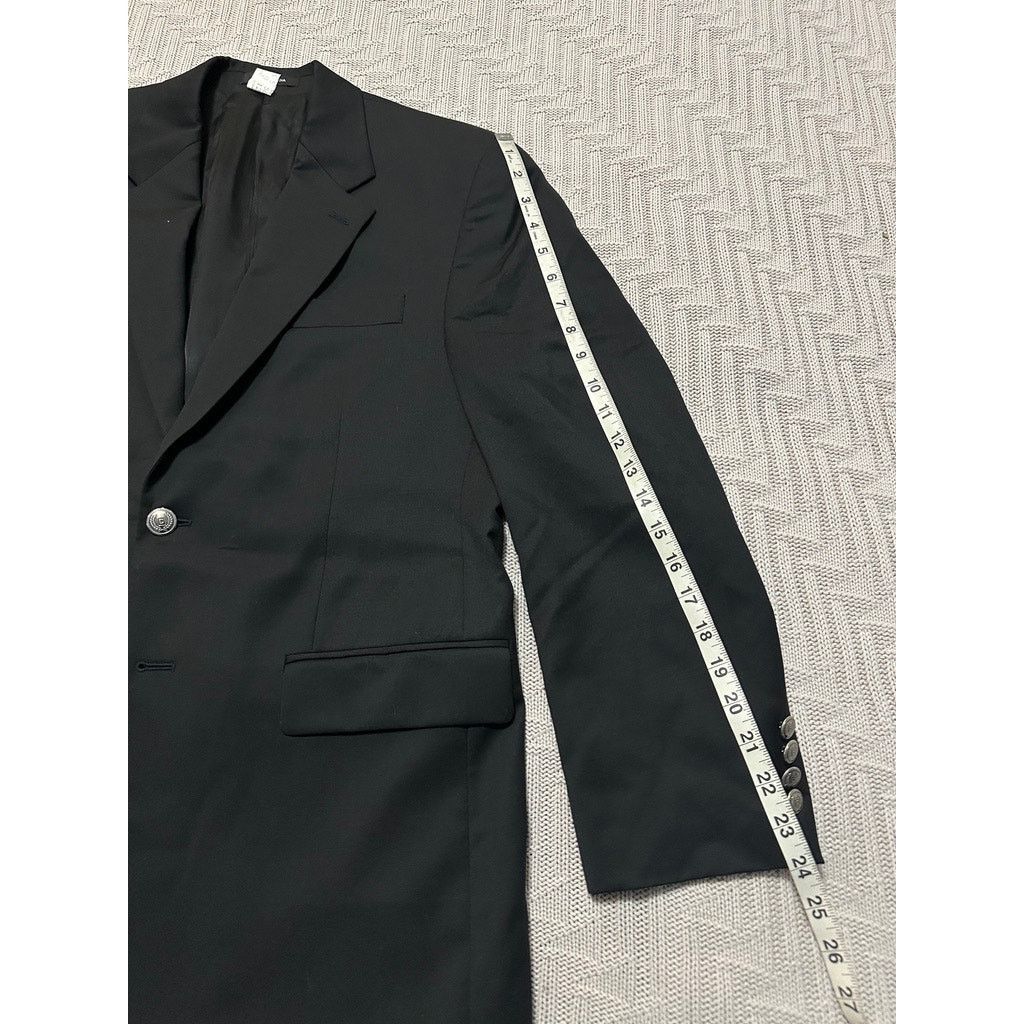 Chaps Chaps black wool two button blazer size 38R Size 38R - 7 Thumbnail