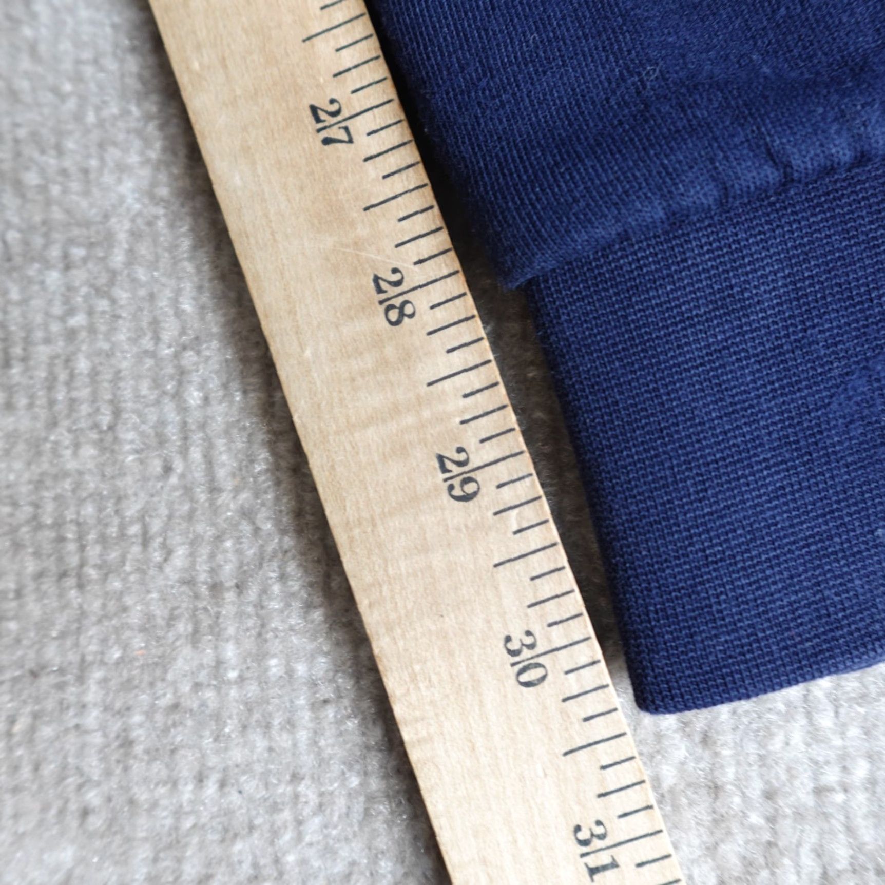 Lacoste Lacoste Pants 4XL Blue Solid Drawstring Joggers Mens Regular Cotton Blend Activewear Size US 39 - 3 Thumbnail