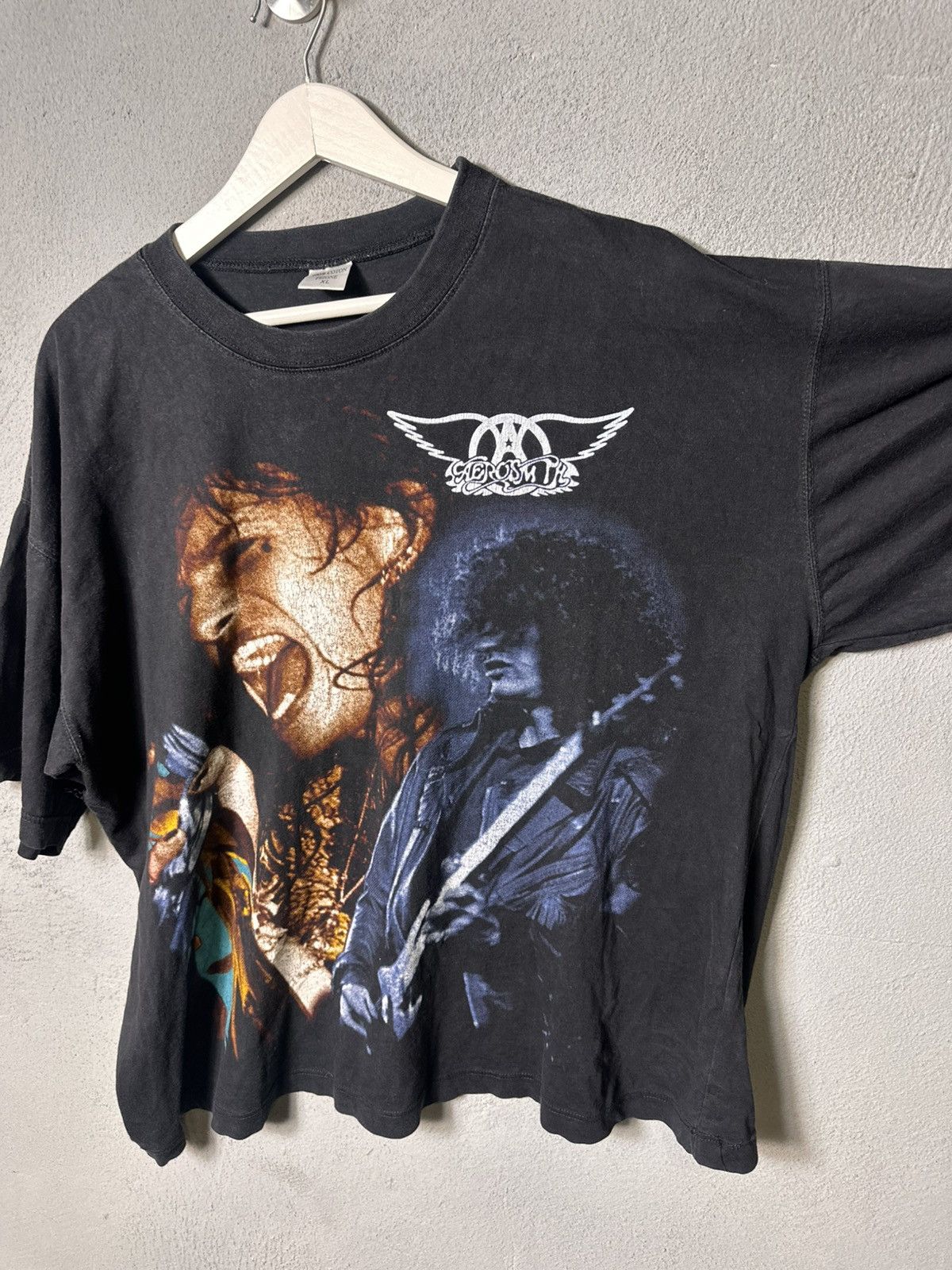 Brockum Vtg 90's Aerosmith 1993 Get A Grip Tour T-Shirt Cow Udder Size US XL / EU 56 / 4 - 2 Thumbnail