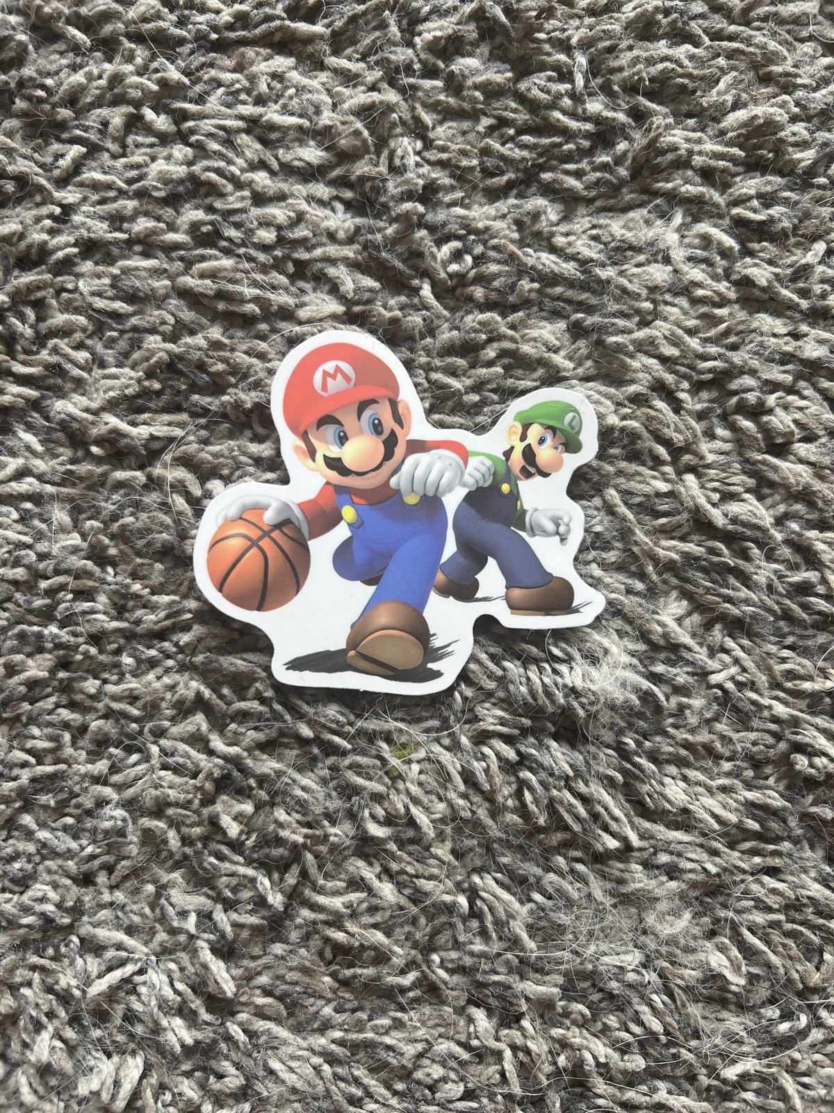 Hypebeast × Nintendo Super Mario Bros Basketball Sticker Size ONE SIZE - 1 Thumbnail