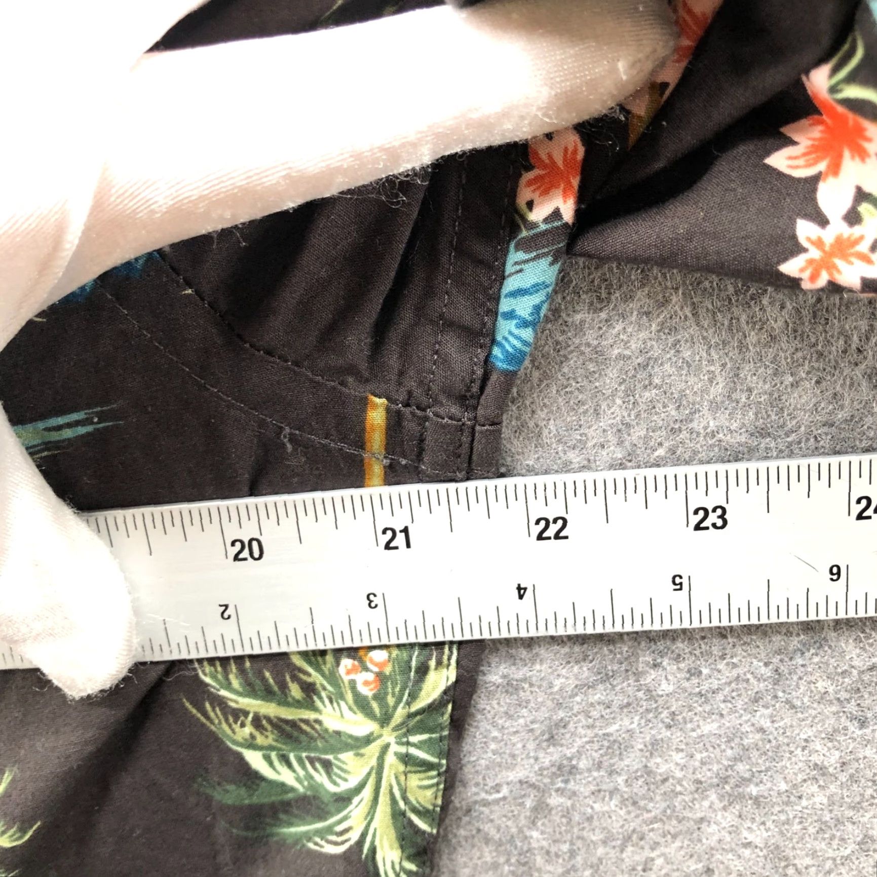 Old Navy Old Navy Hawaiian Shirt Mens M Black Palm Tree Print Floral Button-Up Short Sleeve Cotton Spandex Casual Travel Size US M / EU 48-50 / 2 - 6 Thumbnail
