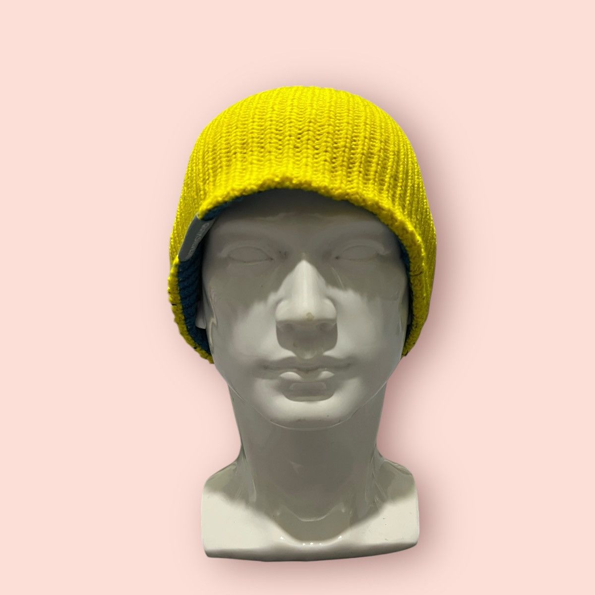 Quiksilver × Vintage VINTAGE QUIKSILVER DOUBLE LAYER STRIPED KNITTED BEANIE Size ONE SIZE - 15 Thumbnail