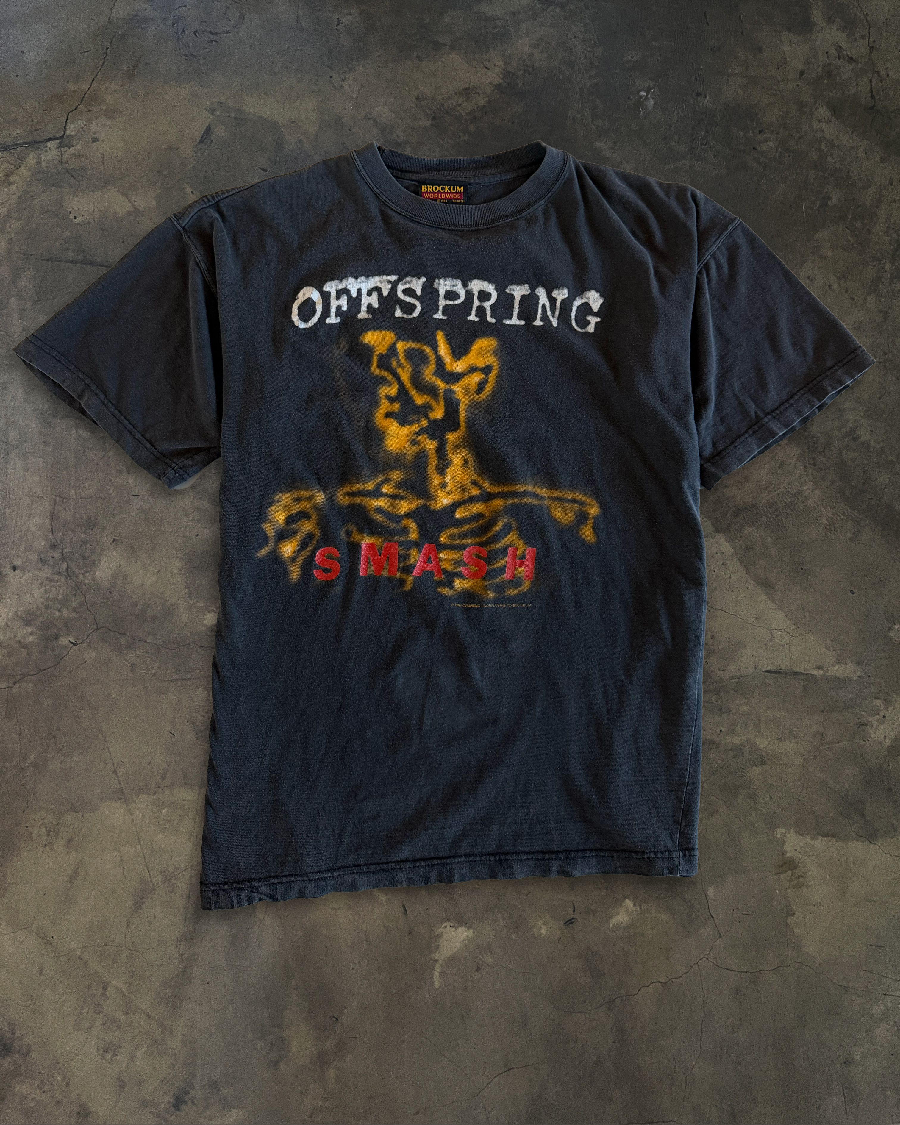 Vintage 1994 THE OFFSPRING "SMASH" ALBUM COVER TEE Size US M / EU 48-50 / 2 - 1 Thumbnail