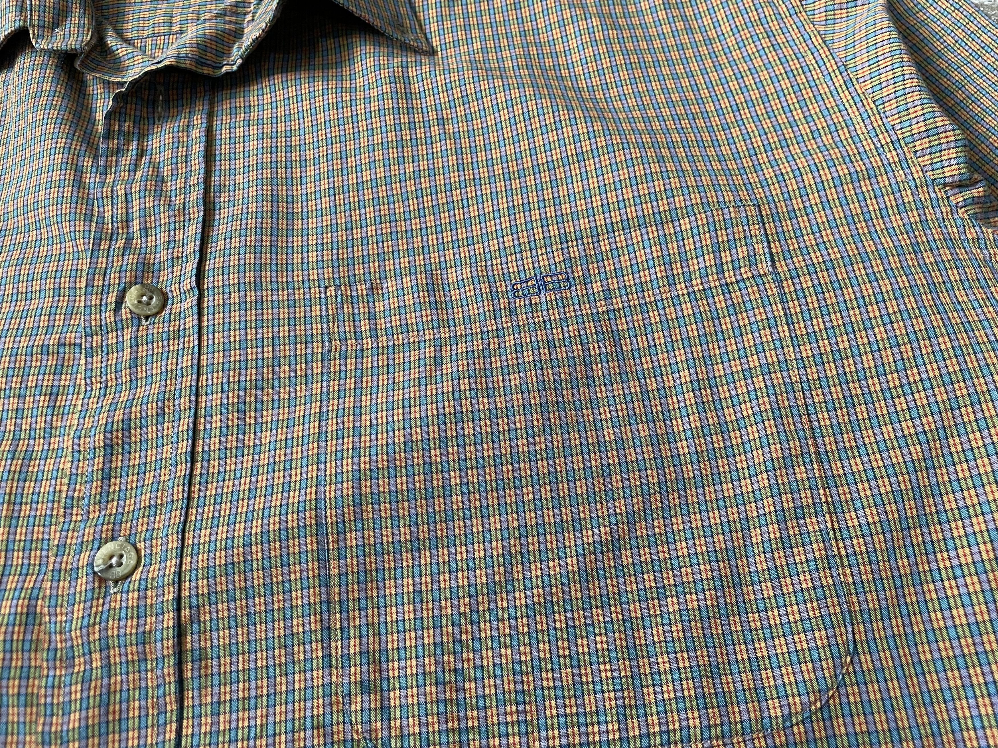 Balenciaga Vintage Balenciaga - Bb Logo - Button Up Long sleeve Size US XL / EU 56 / 4 - 4 Thumbnail