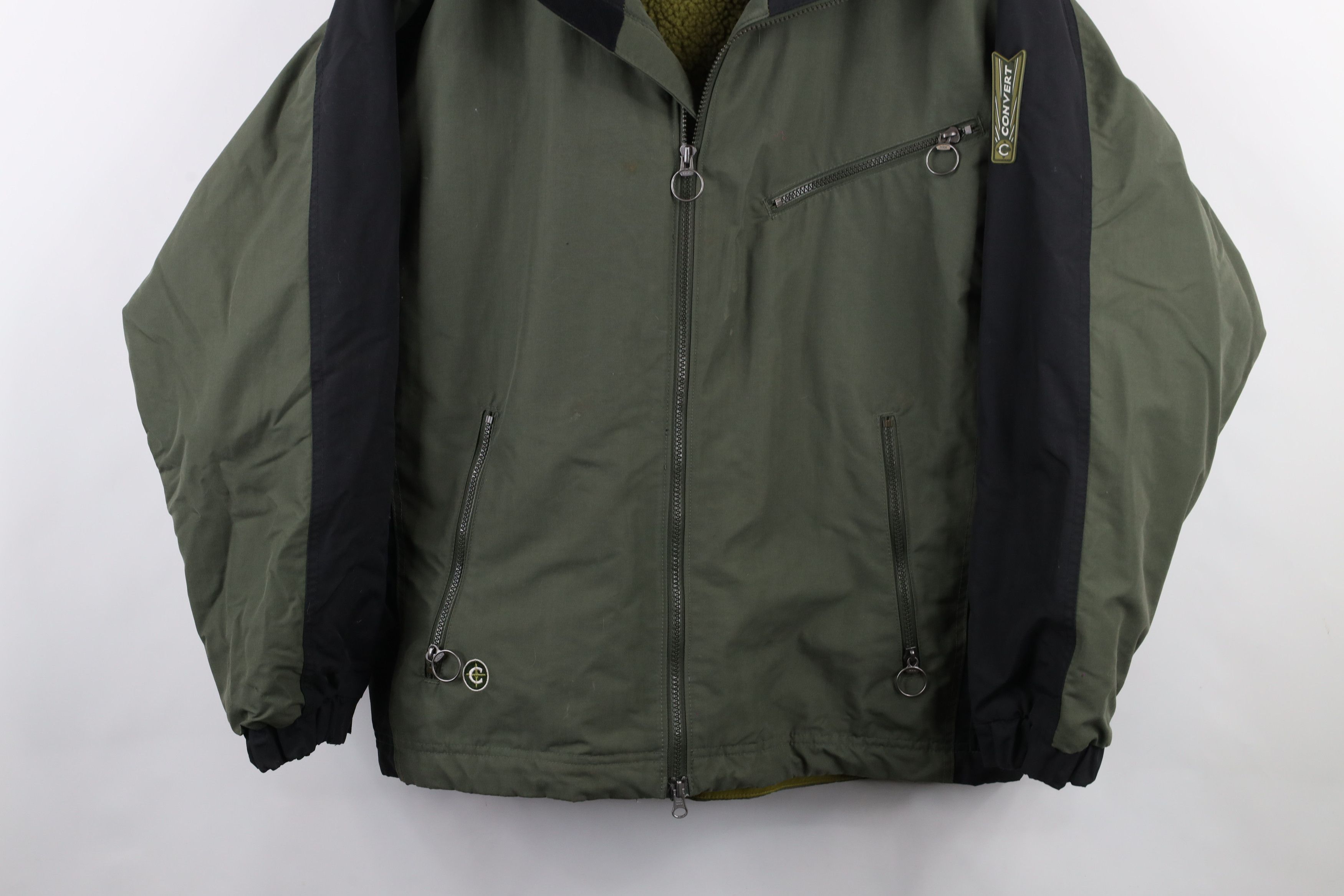 Columbia × Vintage Vintage 90s Columbia Block Deep Pile Fleece Lined Jacket Size US M / EU 48-50 / 2 - 3 Thumbnail