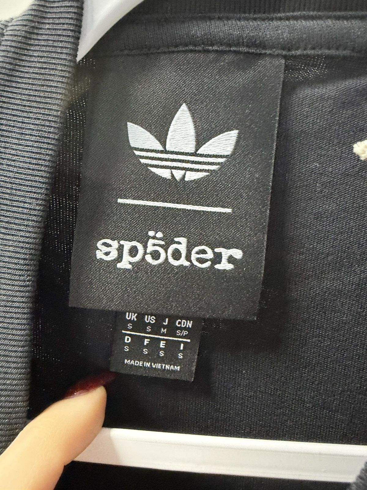 Sp5der Adidas X Sp5der Tee (Black) Size US S / EU 44-46 / 1 - 5 Thumbnail