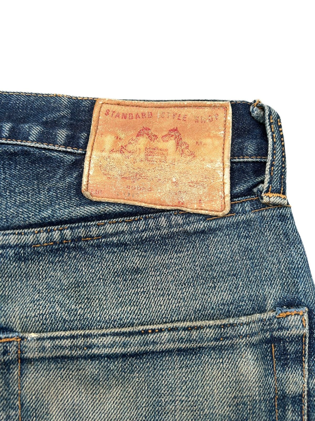 Kapital Vintage Standard Shop Selvedge Distressed Denim Jeans Size US 29 - 7 Thumbnail