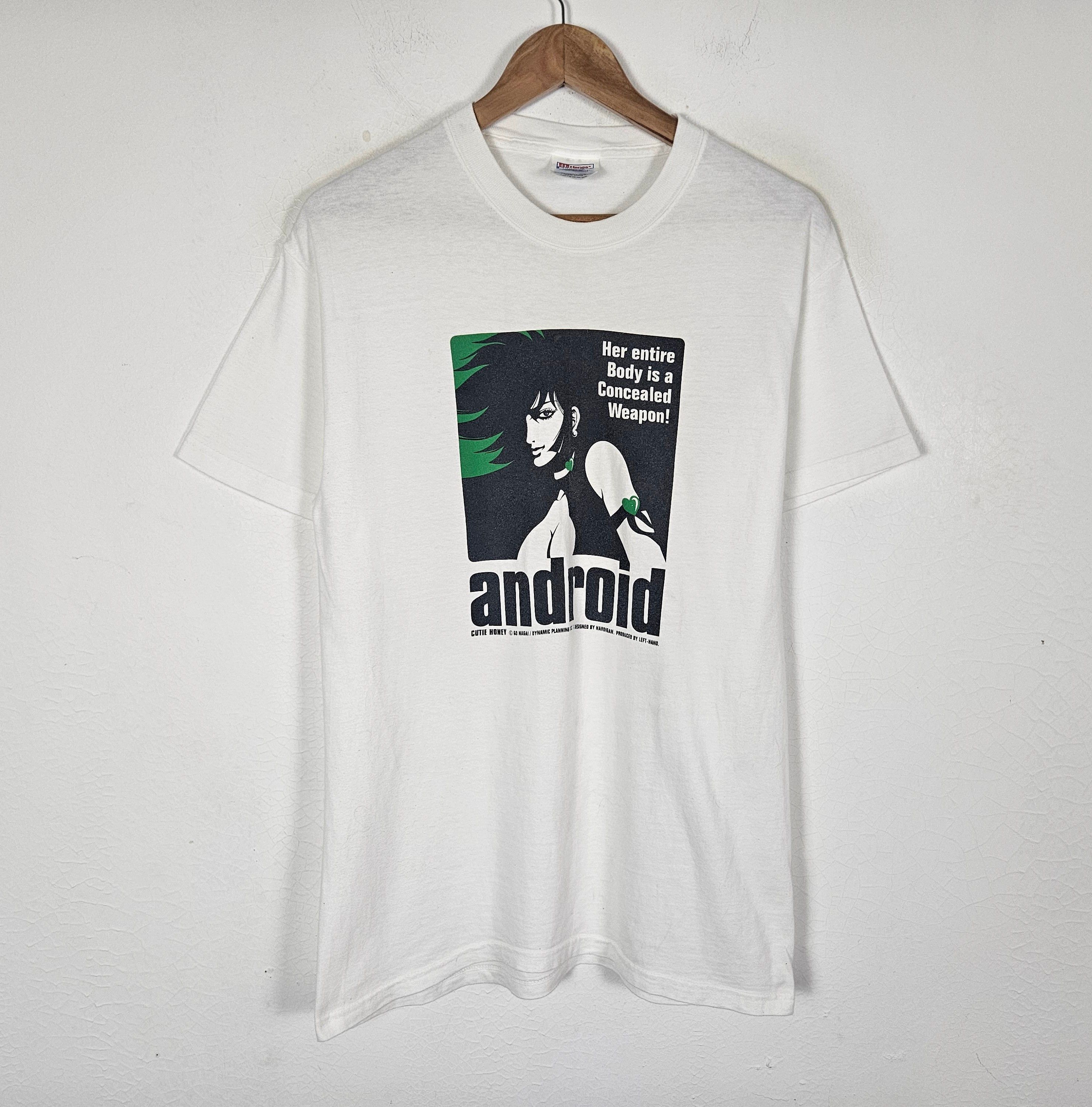 Anime × Vintage Vintage Android Cutie Honey Anime Manga shirt Size US M / EU 48-50 / 2 - 2 Thumbnail