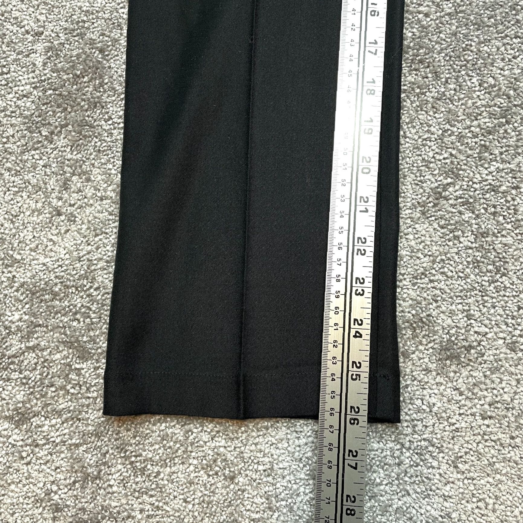 Bcbgmaxazria BCBGMAXAZRIA Dress Pants Womens 0 Black Straight Polyester Slacks 26x26 Ladies Dress Pants Pants Black Jeans Style Regular Mens? Size 26" / US 2 / IT 38 - 5 Thumbnail