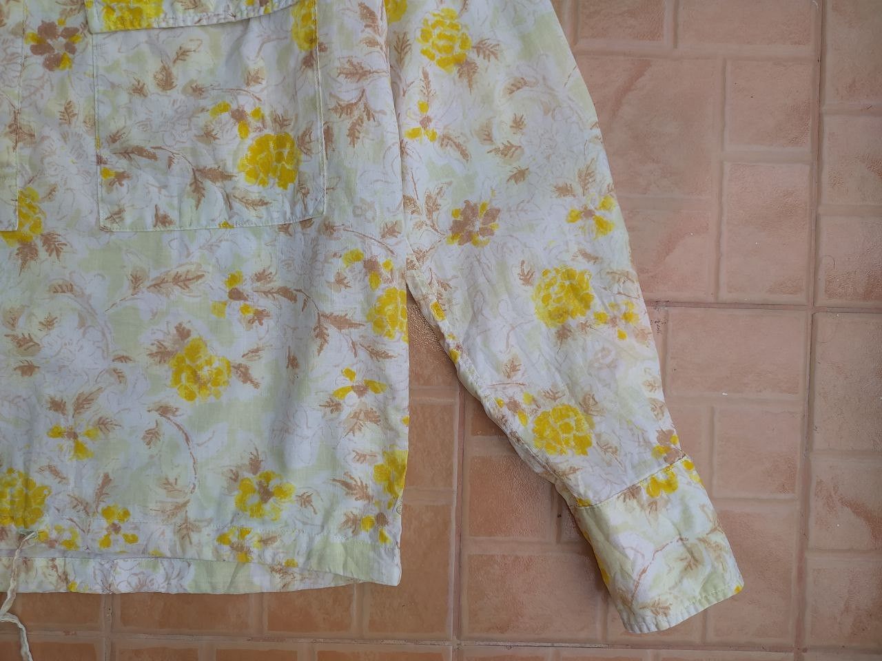 45rpm 45RPM COLORFUL COTTON FLORAL POCKET SHIRT BLOUSE SIZE 1 Size S / US 4 / IT 40 - 6 Thumbnail