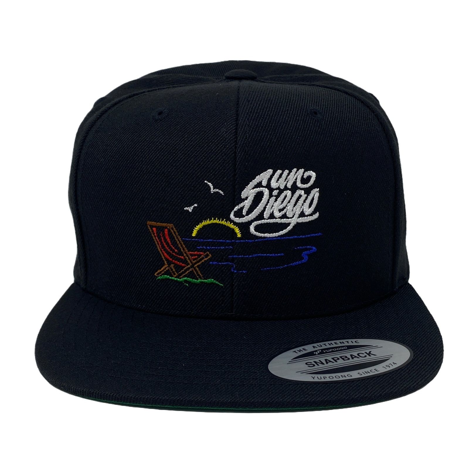 Other San Diego SD CA SUN Beach SoCal PCH Mexico Bay Snapback Hat Size ONE SIZE - 3 Thumbnail