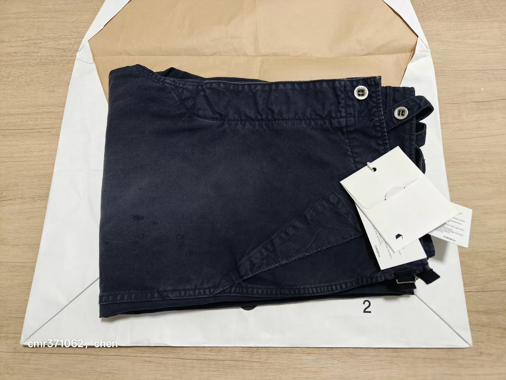 Visvim VISVIM 23SS ALPER BRACES CHINO CRASH Navy 2 Chinos Size US 32 / EU 48 - 9 Thumbnail