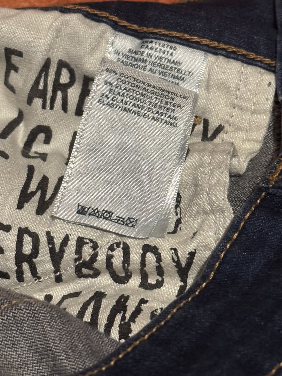 True Religion × Vintage vintage 90s true religion jeans big logo Size 30" / US 8 / IT 44 - 8 Thumbnail