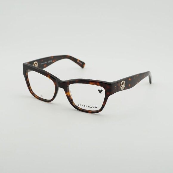 Longchamp Longchamp LO2743 242 Eyeglasses Dark Havana 52mm Cat Eye Size ONE SIZE - 1 Thumbnail