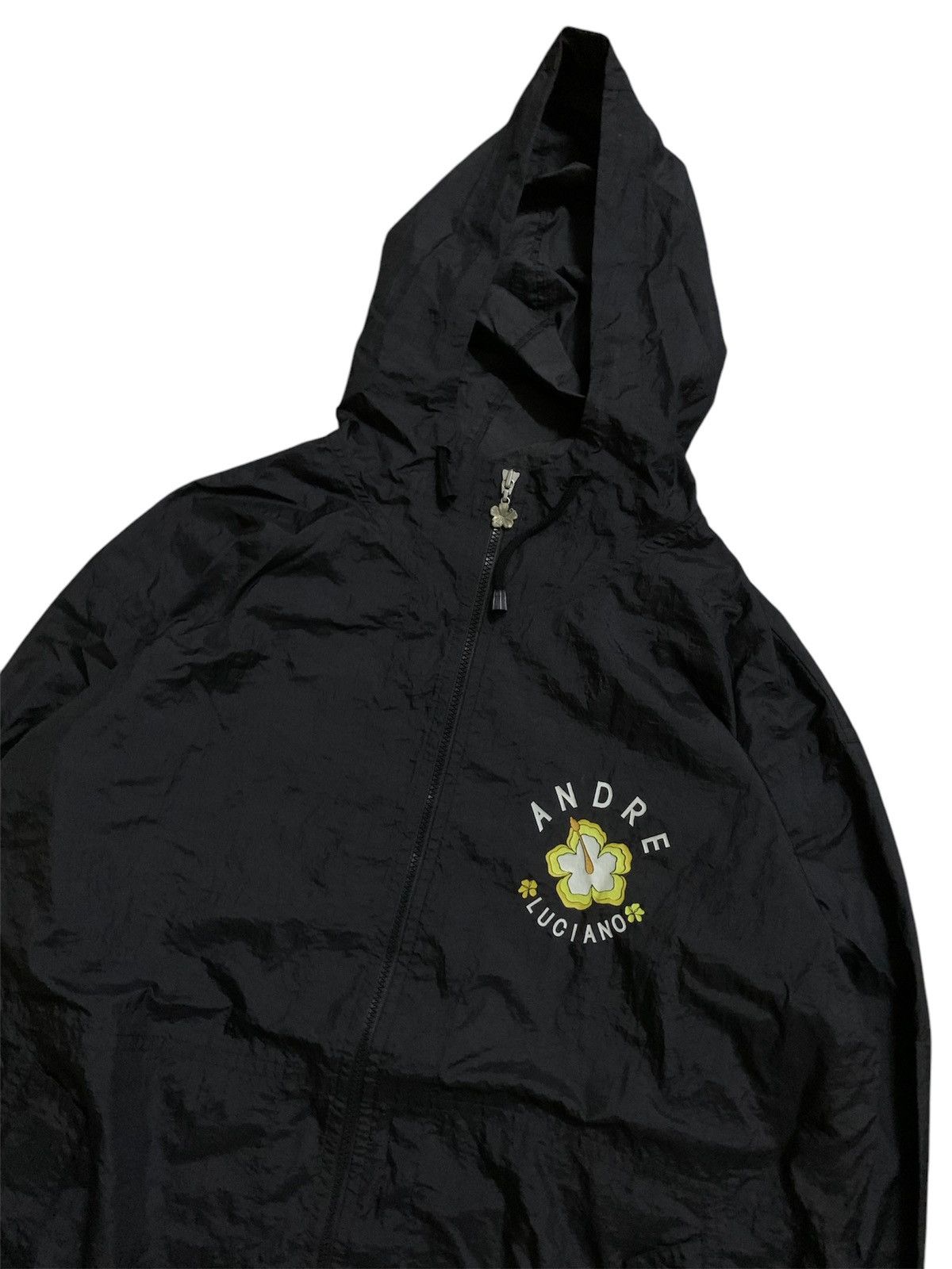 Andreluciano 💥Vintage AndreLuciano Windbreaker Zipper Hoodie Jacket Size L / US 10 / IT 46 - 4 Thumbnail
