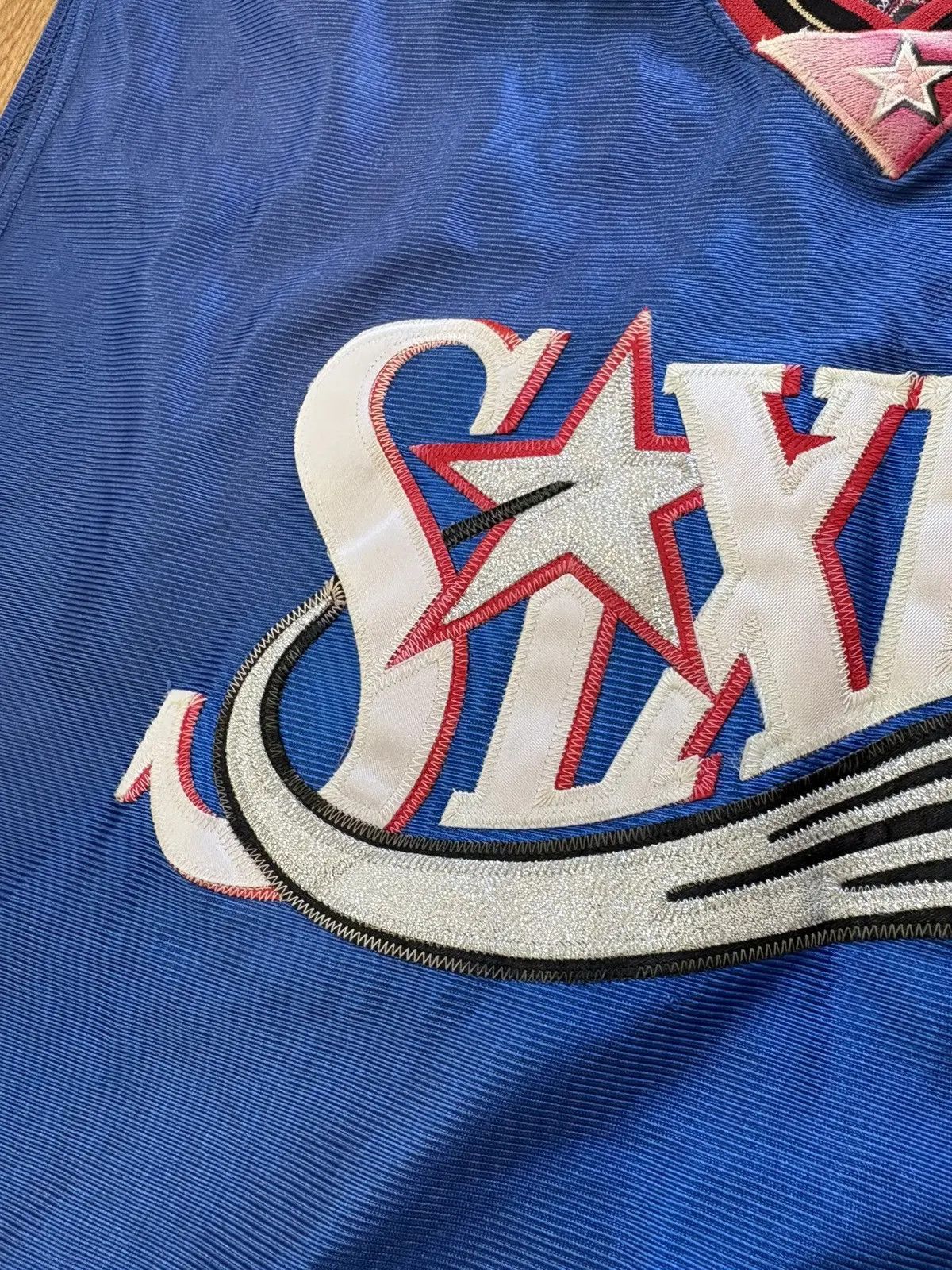 Champion Philadelphia 76ers Iverson Champion VTG Y2K Jersey XXL 52 Size US XXL / EU 58 / 5 - 13 Thumbnail
