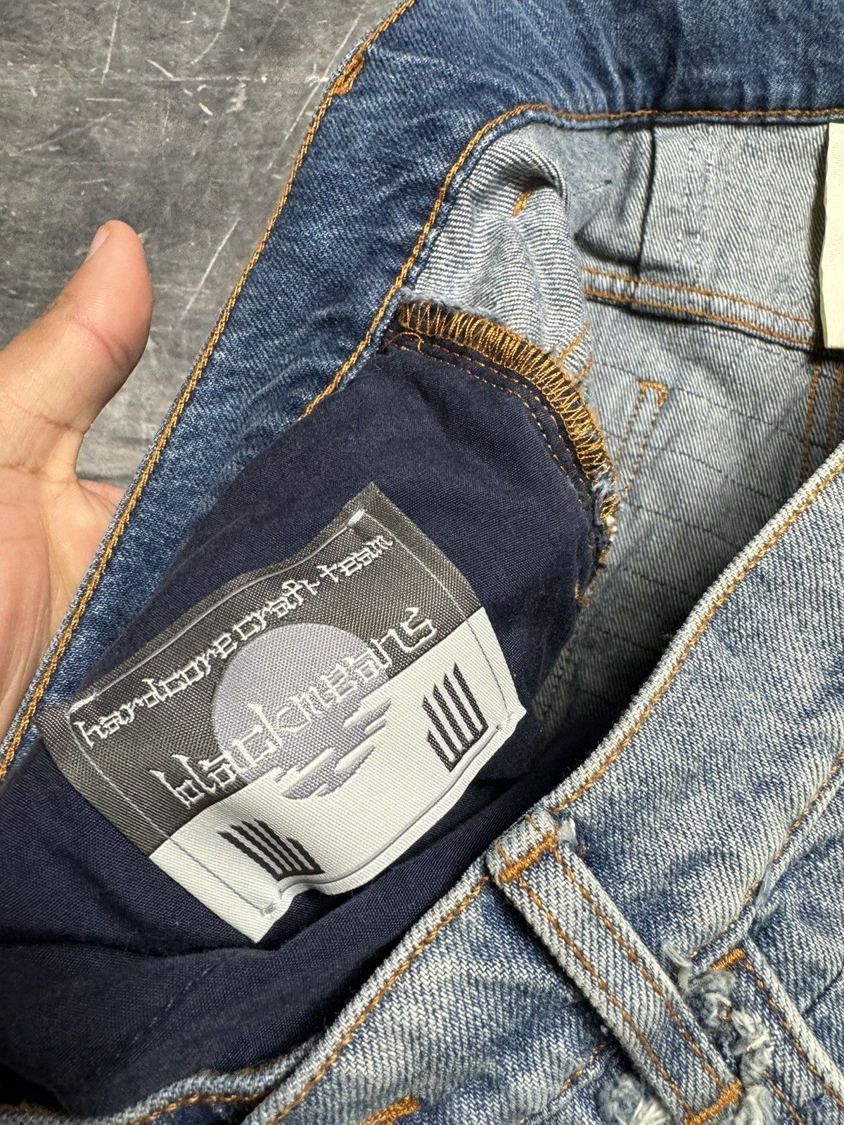 1017 ALYX 9SM × Blackmeans 1017 ALYX 9SM BlackMeans Denim Jeans Size US 32 / EU 48 - 10 Thumbnail