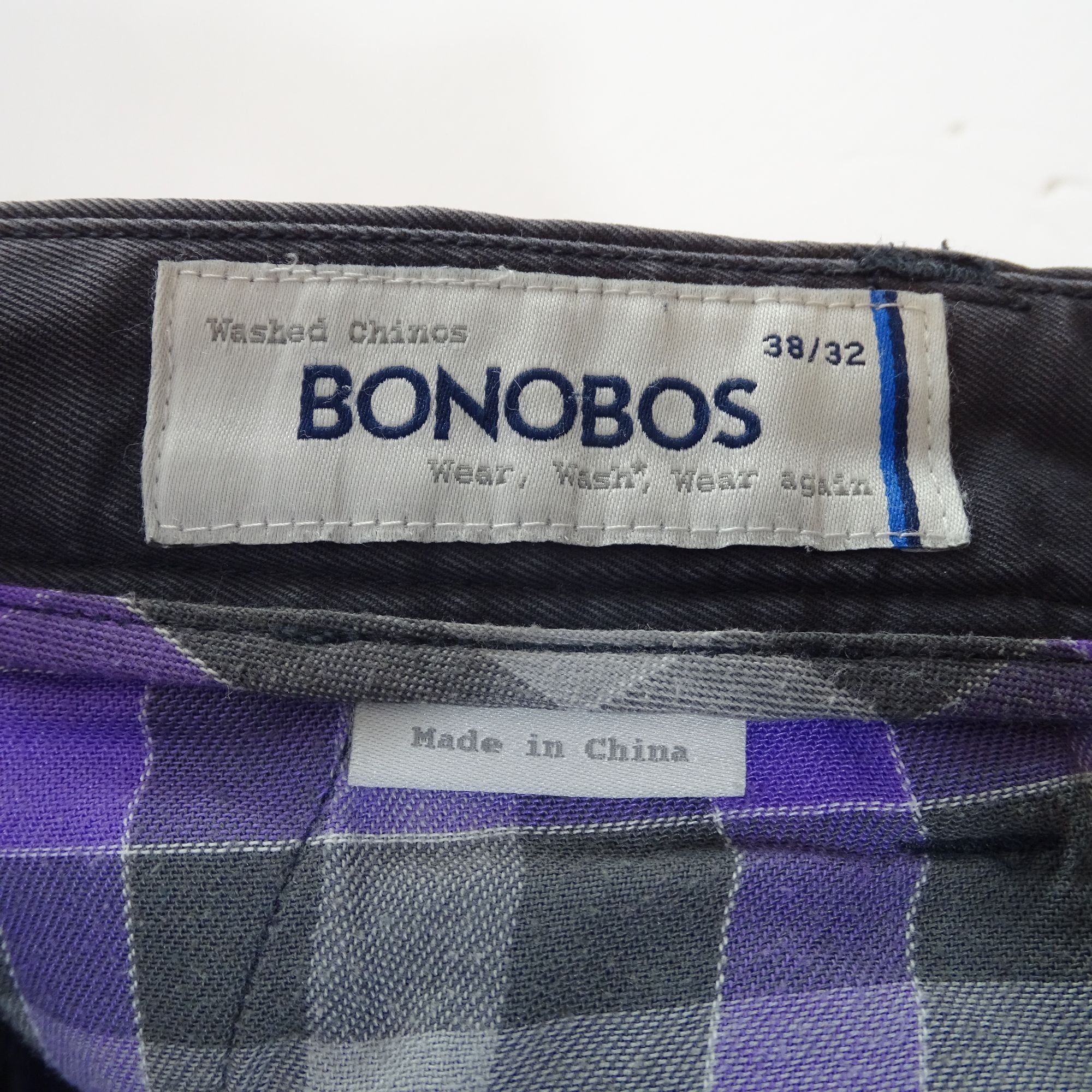 Bonobos Bonobos Washed Chinos Slim Straight Gray Men Pants Size 38 Size US 38 / EU 54 - 5 Thumbnail