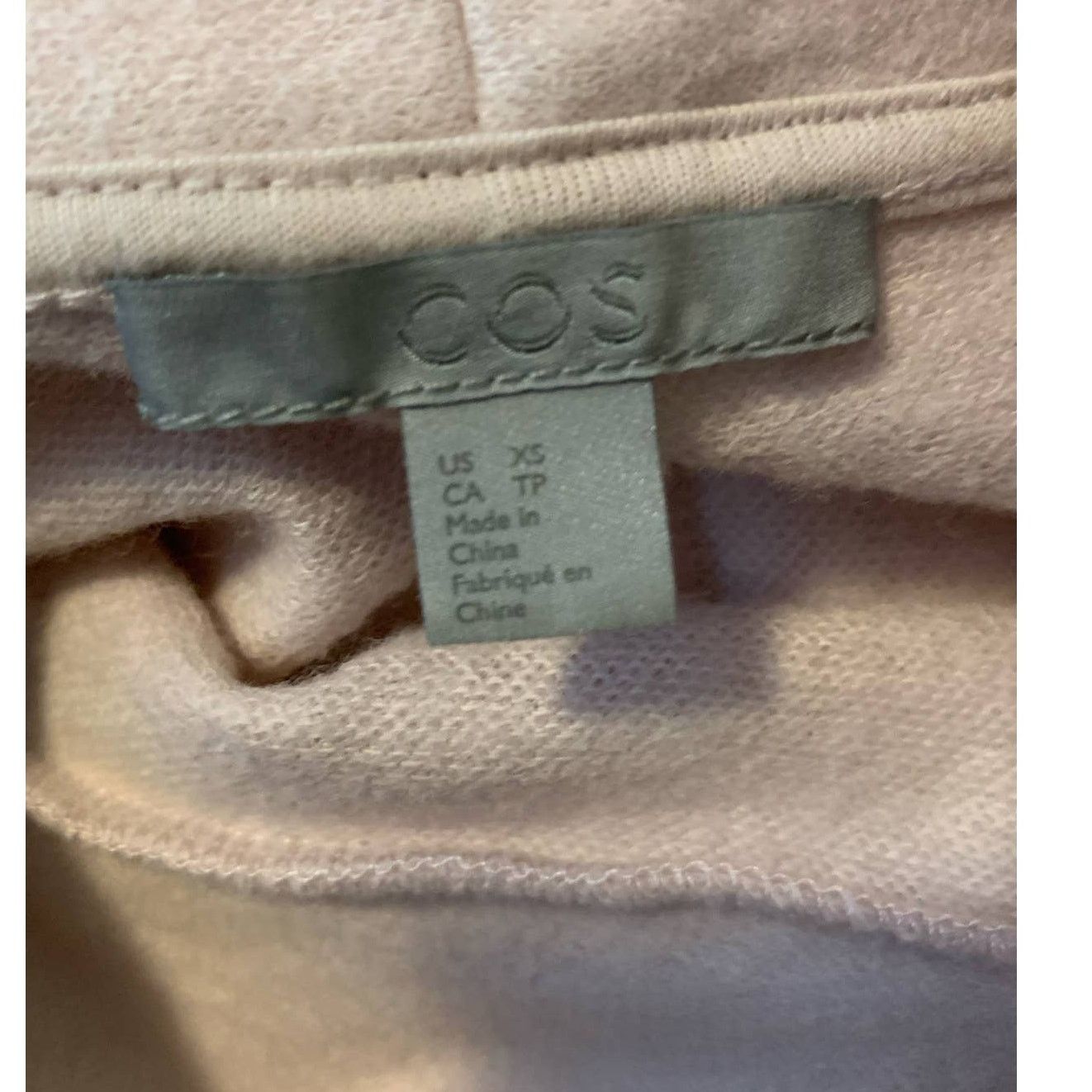Cos COS pink wool cotton turtle neck oversize sweater size XS Size XS / US 0-2 / IT 36-38 - 3 Thumbnail