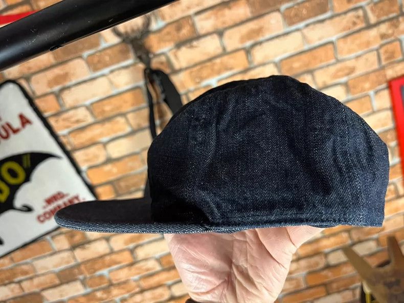 The Real McCoy's The Real Mccoys TYPE A-3 denim mechanic's cap