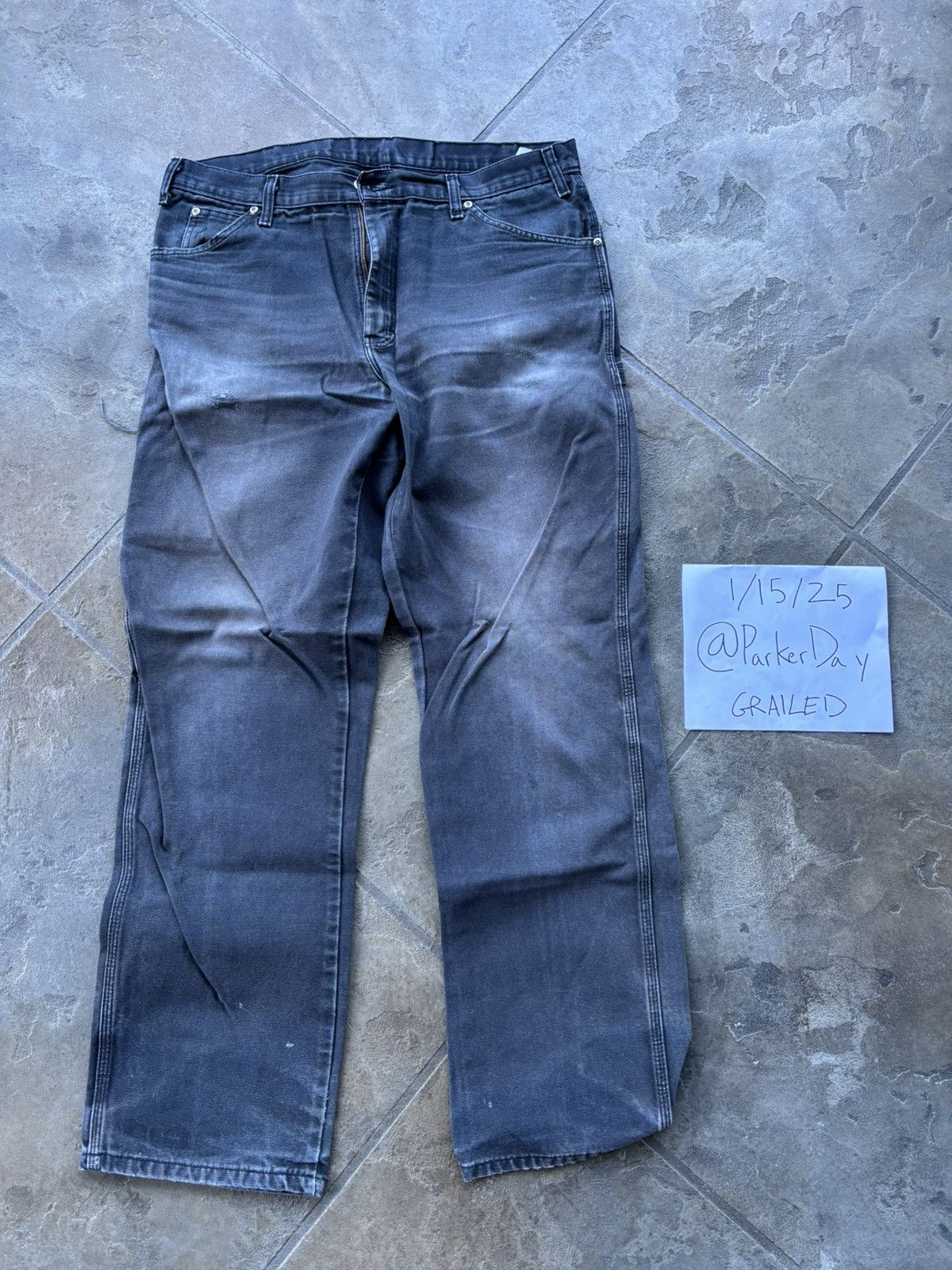 Dickies × Vintage Vintage Dickies Carpenter Work Pants Distressed Size US 36 / EU 52 - 1 Thumbnail