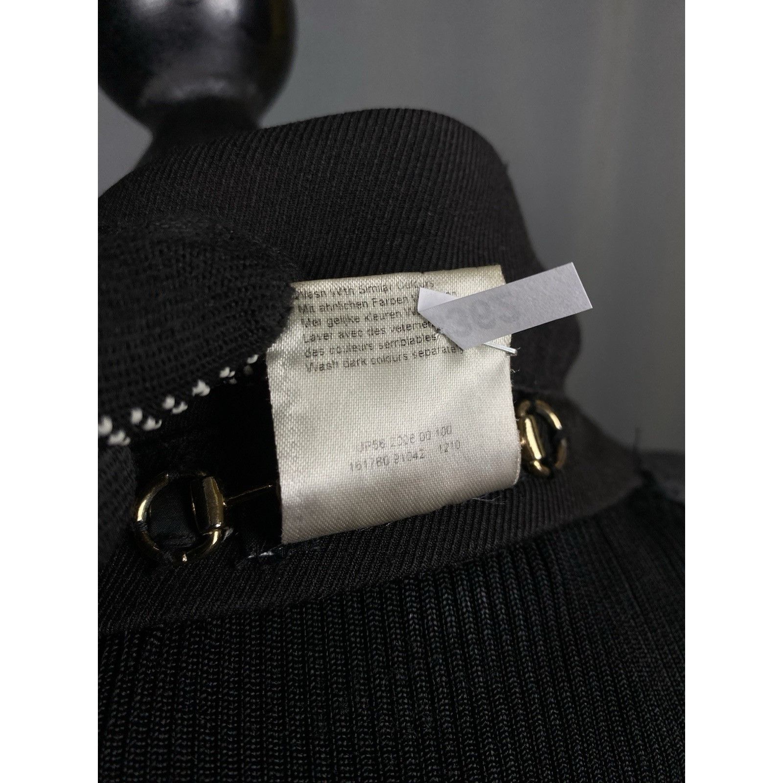 Gucci Gucci Vintage Silk Women's Black Wool Blazer Jacket Size 2 Size XS / US 0-2 / IT 36-38 - 10 Thumbnail