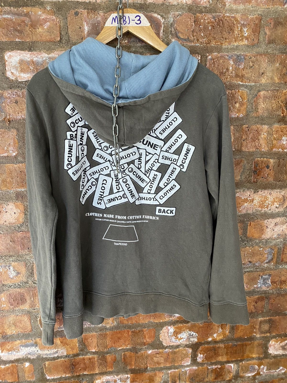 Japanese Brand 2000s Cune Japan anarchy hoodie Size US M / EU 48-50 / 2 - 7 Thumbnail