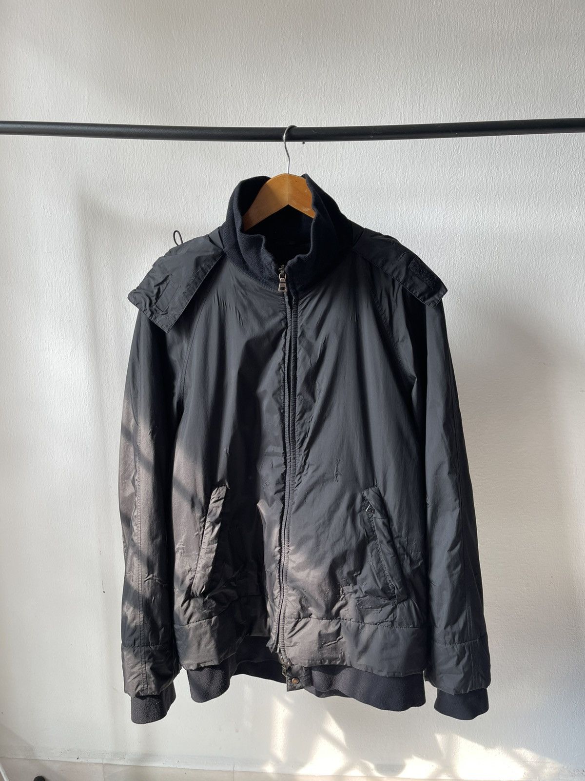 Prada Prada Ninja Hoodie Style Zipper Jacket 97 Size US M / EU 48-50 / 2 - 4 Thumbnail
