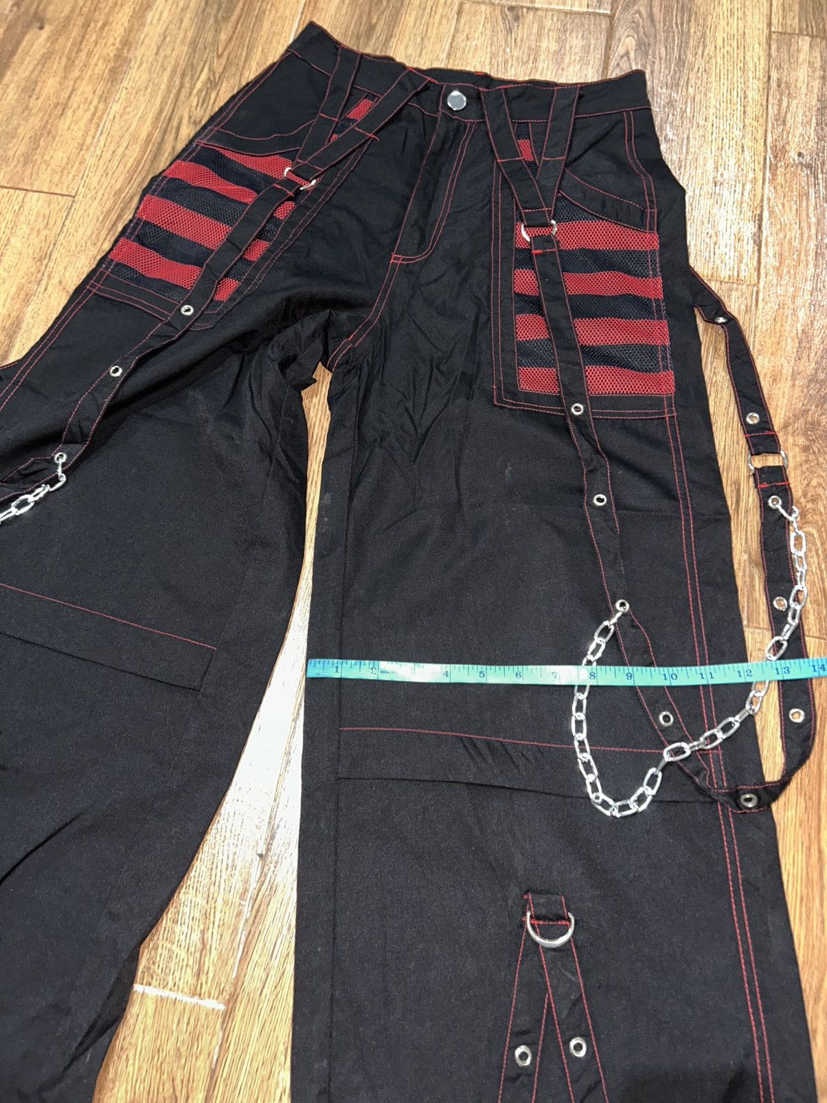 Tripp NYC Tripp NYC Darkstreet Bondage Chain Electro Pants Size 28" / US 6 / IT 42 - 18 Thumbnail