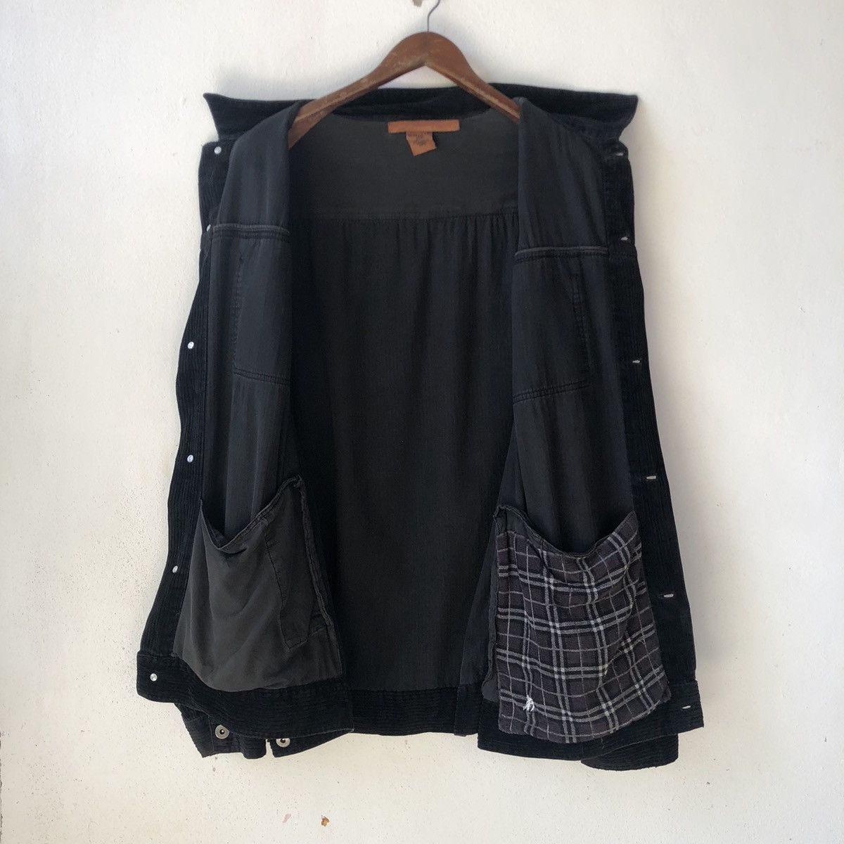 Sean John SEAN JOHN Black Coatse Colduroy Jacket - Distressed Size US XXL / EU 58 / 5 - 3 Thumbnail