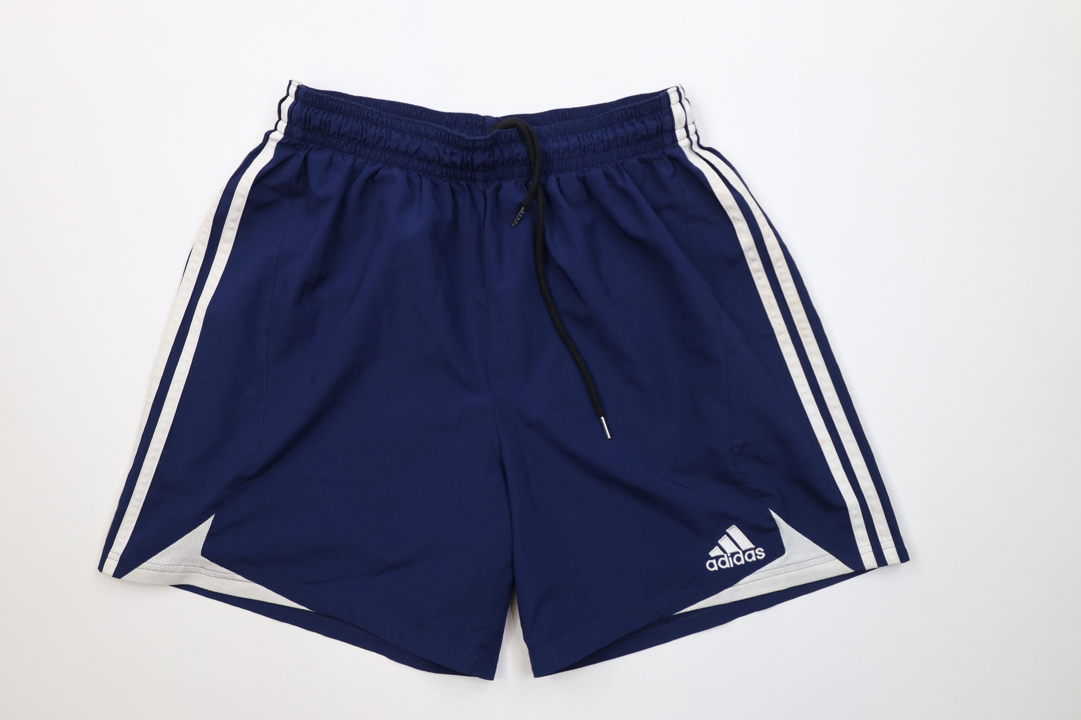 Adidas Vintage Y2K 2005 Adidas Running Jogging Soccer Shorts Blue Size US 34 / EU 50 - 1 Thumbnail