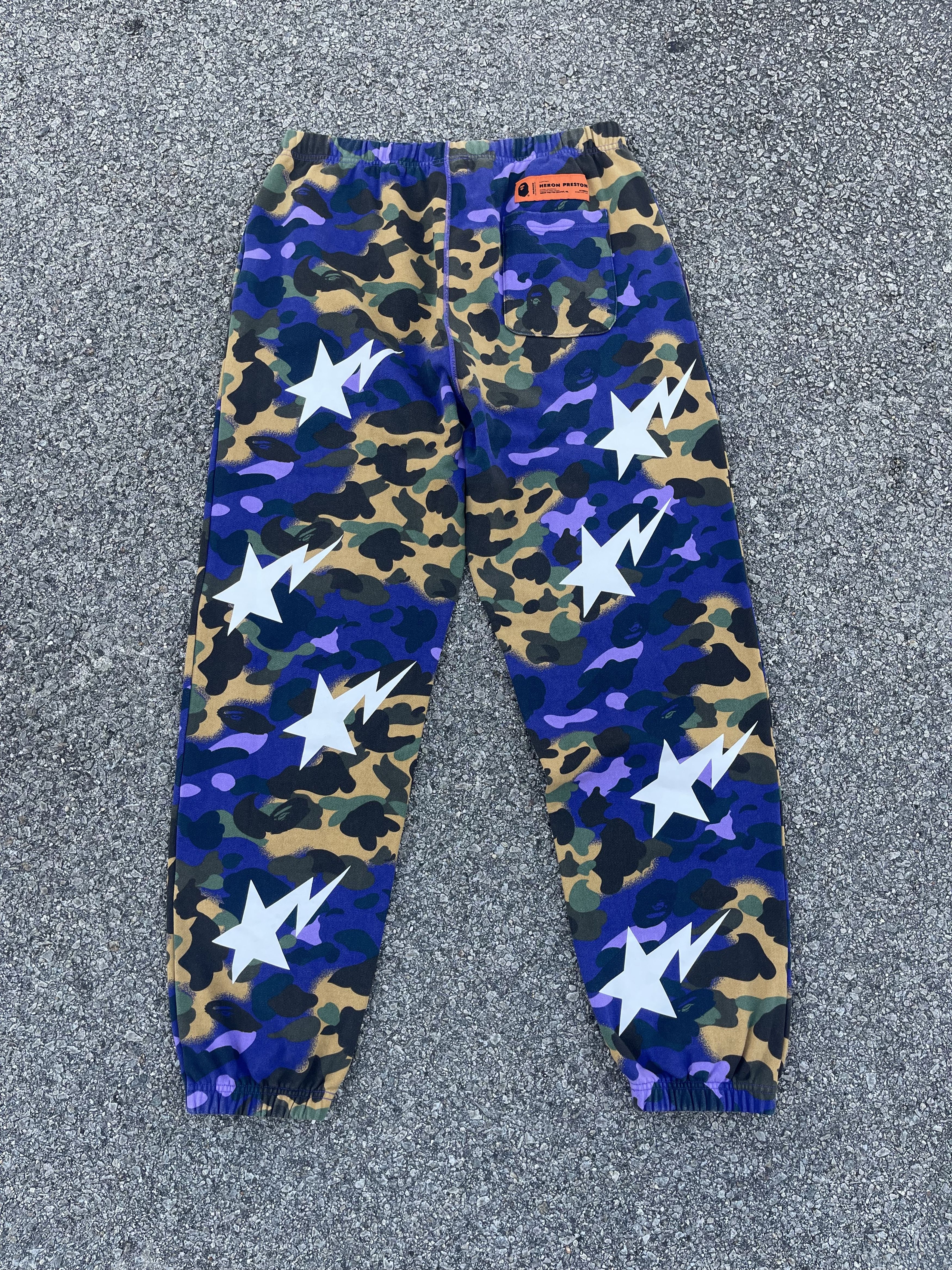 Bape × Heron Preston Bape x Heron Preston Sweat Pants Size US 33 - 2 Thumbnail