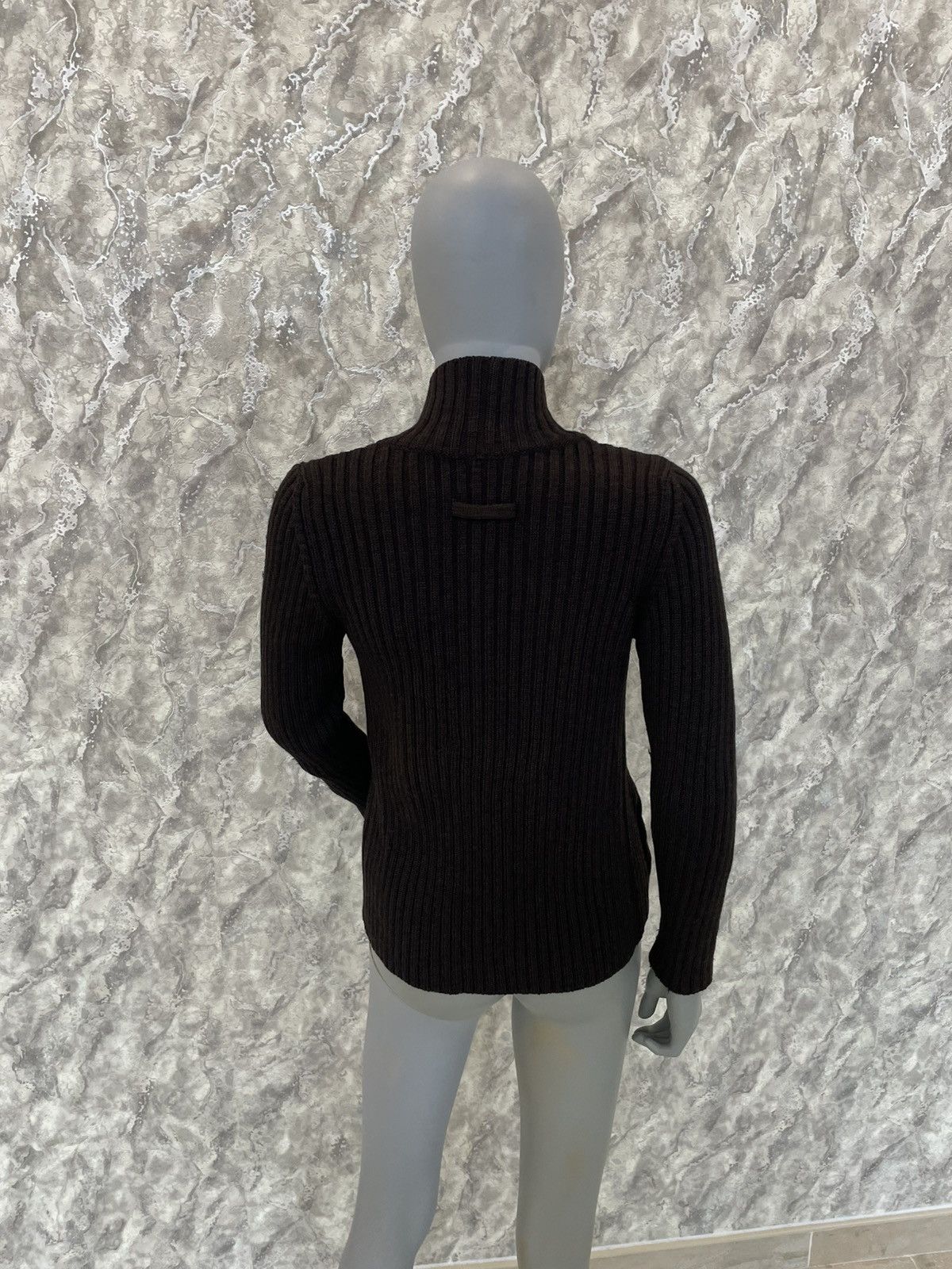 FUZZI × Jean Paul Gaultier × Vintage Vintage Jean Paul Gaultier Fuzzi Knitted Cardigan-Sweater Size M / US 6-8 / IT 42-44 - 6 Thumbnail