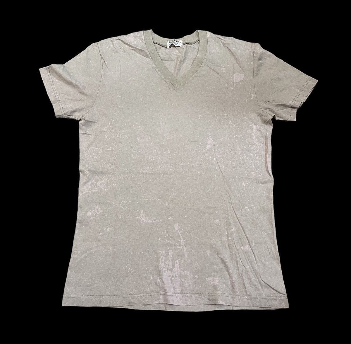 Helmut Lang Helmut Lang Tshirt Bleach Splash Design Size US M / EU 48-50 / 2 - 1 Thumbnail