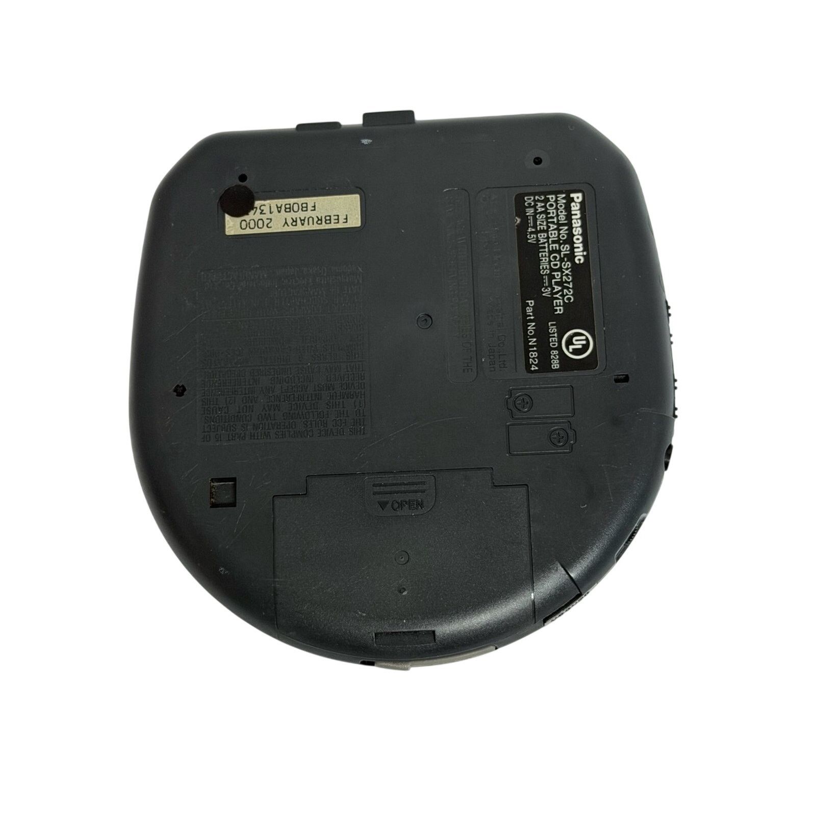 Other Vintage Panasonic CD Player Discman Portable *FOR PARTS Size ONE SIZE - 2 Thumbnail
