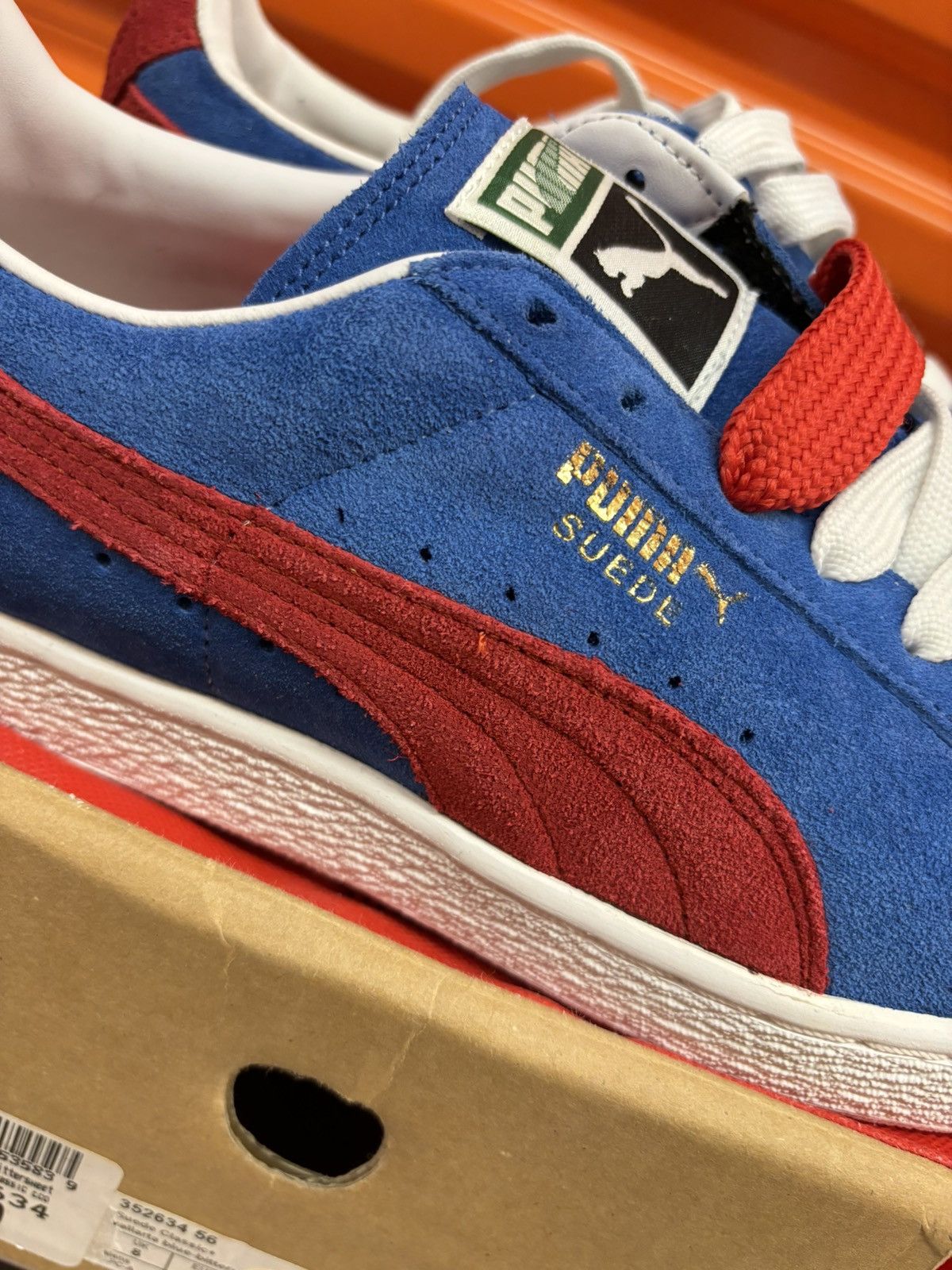 Puma × Vintage ***FINAL DROP***RARE BRAND NEW PUMA SUEDE LOW 9 Size US 9 / EU 42 - 4 Thumbnail