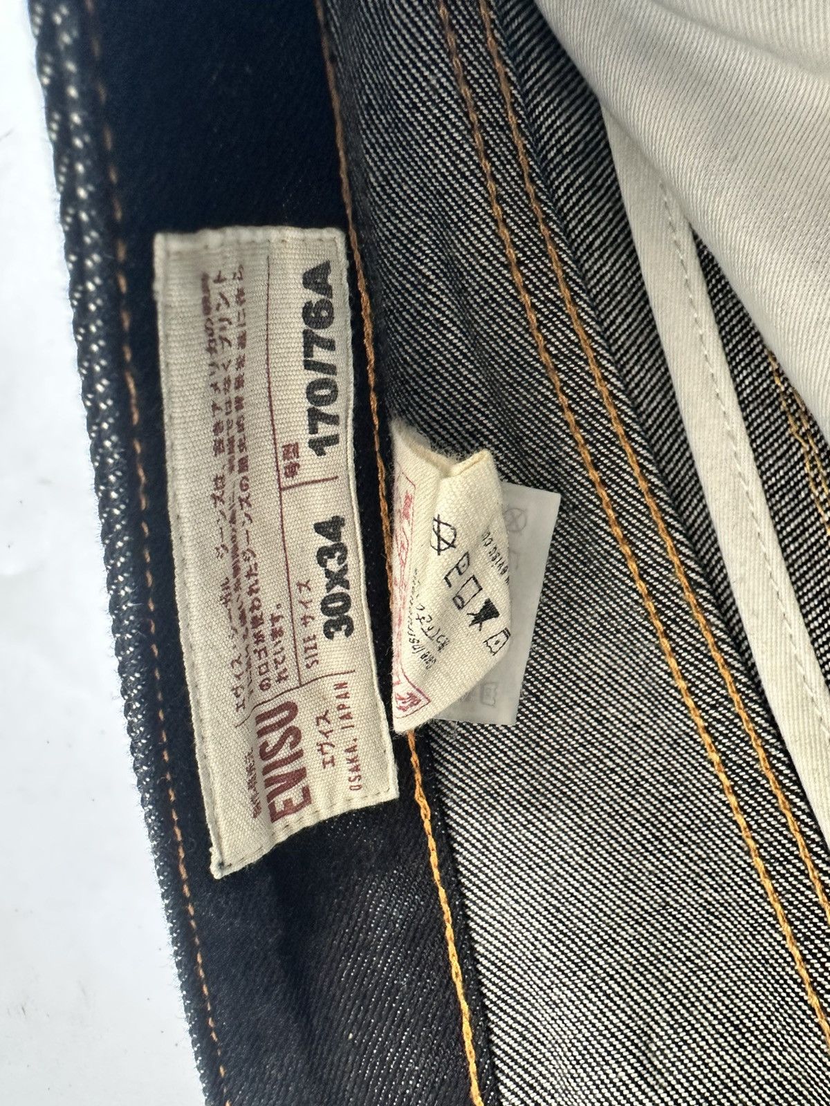 Evisu EVISU MULTICOLOR PAINTED DIACOCK JEAN SIZE 30X36 Size US 30 / EU 46 - 5 Thumbnail