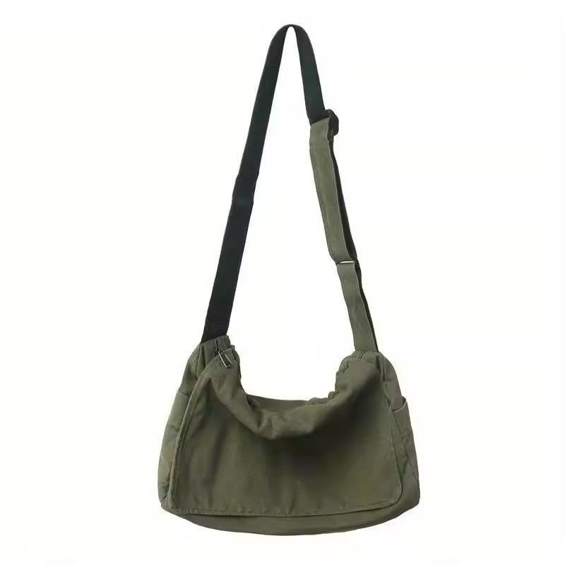 Japanese Brand Minimalist Flap Messenger Bag Size ONE SIZE - 4 Thumbnail