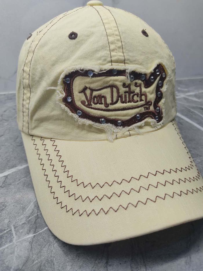 Von Dutch Vintage Von Dutch Zig Zag Style Cap Hat Size ONE SIZE - 3 Thumbnail