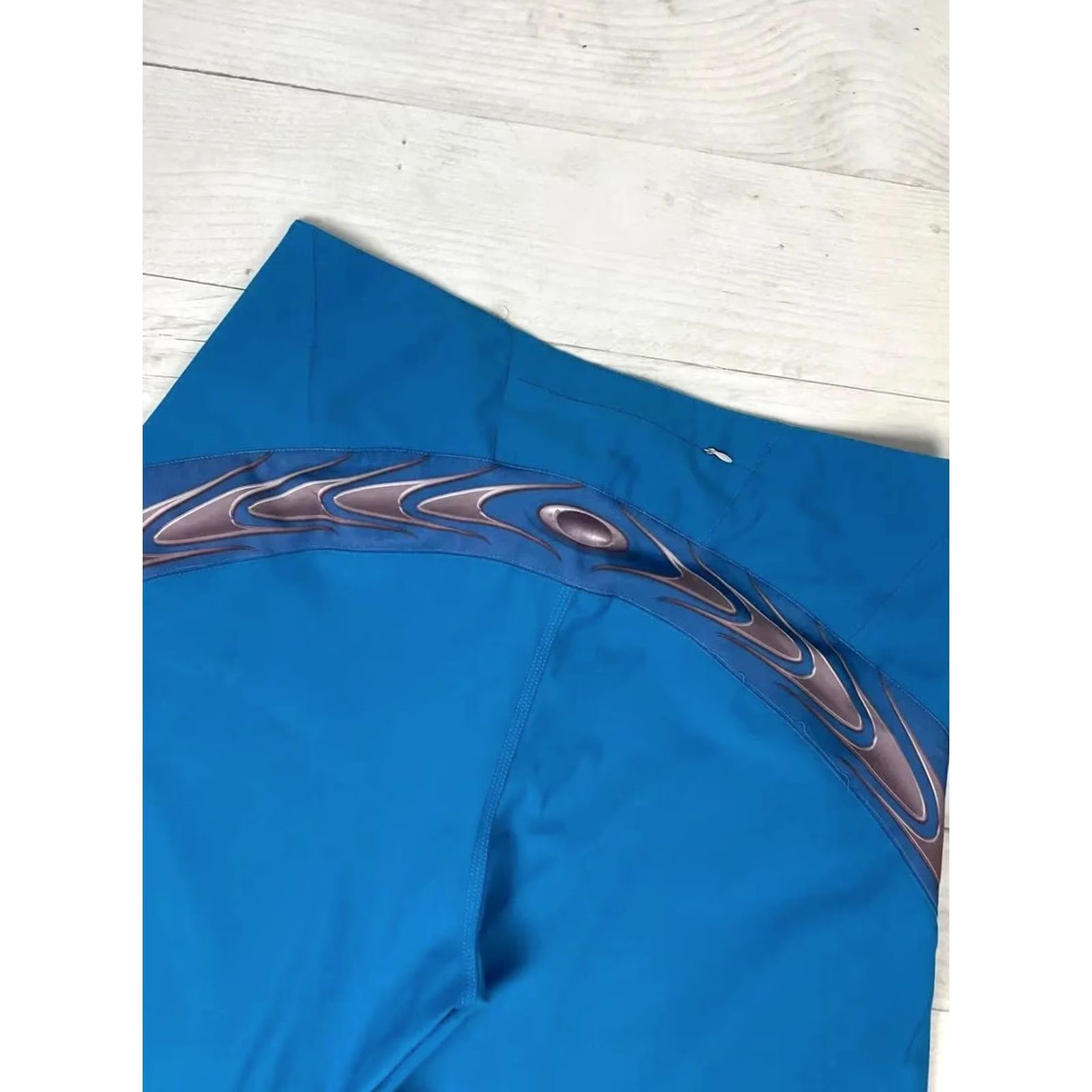 Oakley VINTAGE Oakley Shorts Board Men 38 Blue 00s Surf Swimming Board Shorts Men 38 Blue Oakley Vintage Size US 38 / EU 54 - 2 Thumbnail