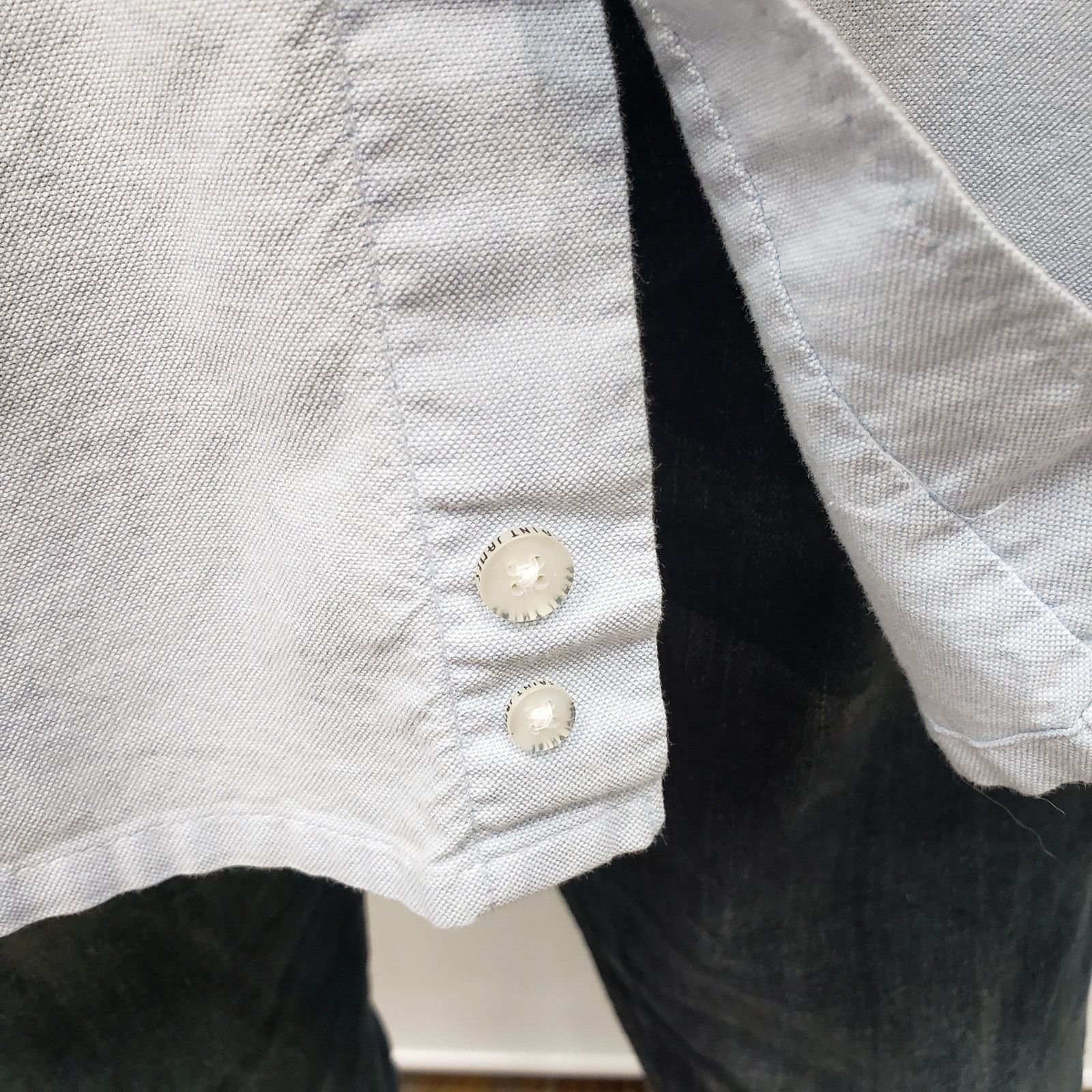 Saint James Saint James Shirt Short Sleeves Button Down Embroidered Logo Size US M / EU 48-50 / 2 - 9 Thumbnail