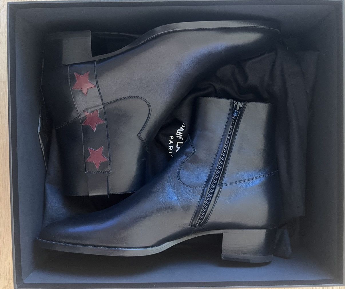 Saint Laurent Paris Saint Laurent Wyatt Boots Hedi Slimane Size US 10 / EU 43 - 11 Thumbnail