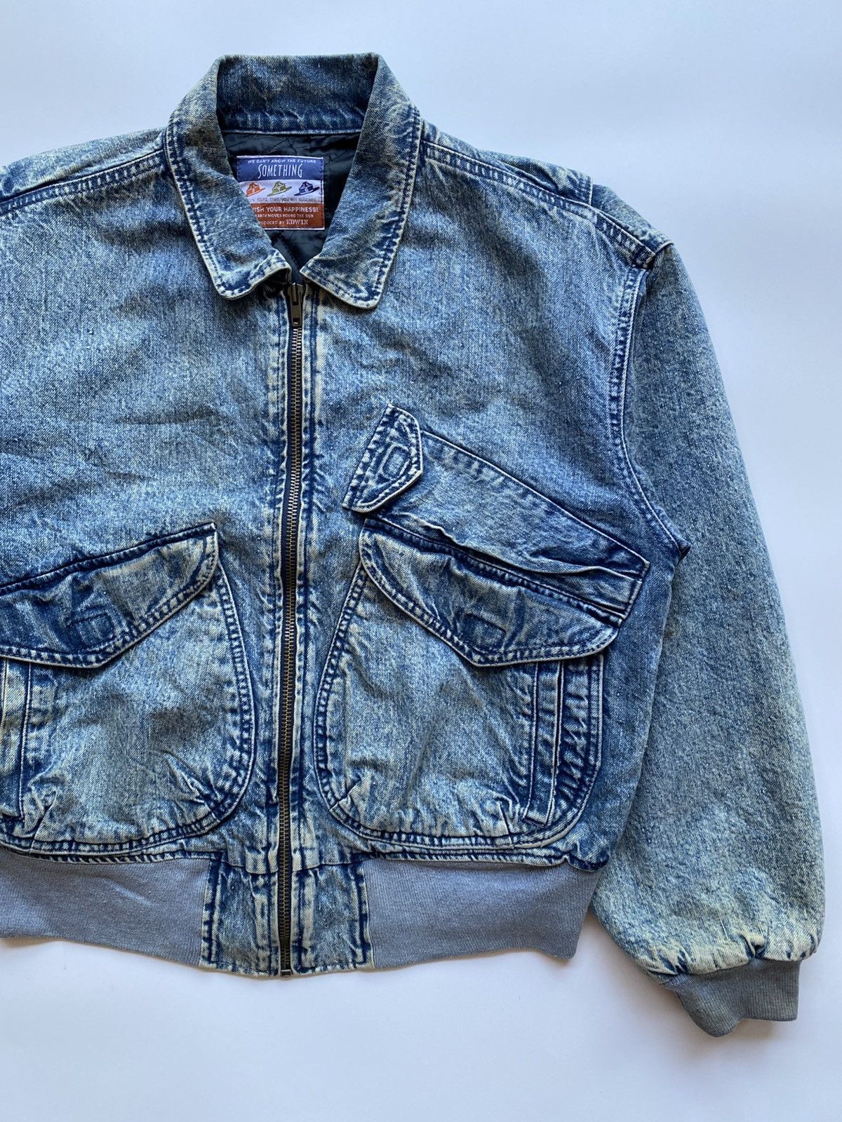 Edwin × Japanese Brand × Vintage SOMETHING PRODUCED BY EDWIN Size US M / EU 48-50 / 2 - 4 Thumbnail