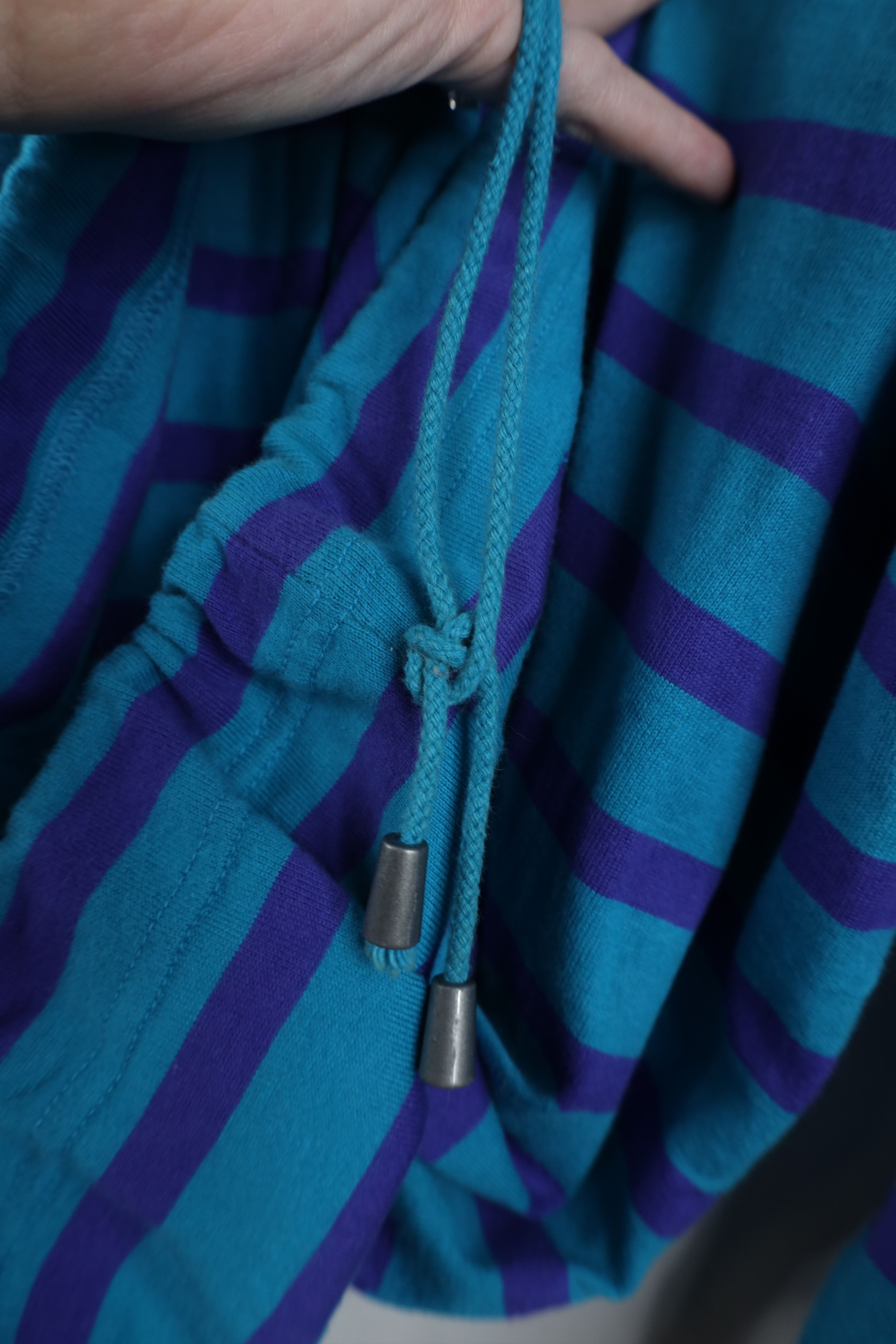 Dockers Vintage 90s Dockers Levis Striped Baggy Fit Pullover T-Shirt Size L / US 10 / IT 46 - 9 Thumbnail