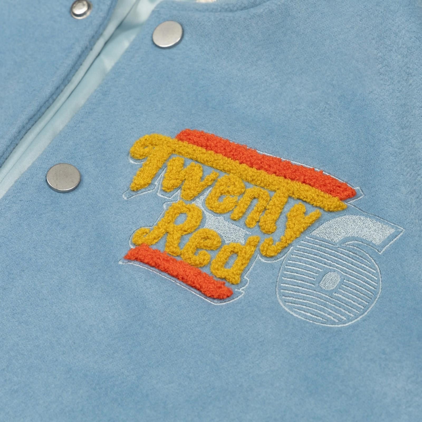 Designer Twenty Six Red Retro Cat Varsity Jacket Sz L. Sold Out! Size US L / EU 52-54 / 3 - 3 Thumbnail