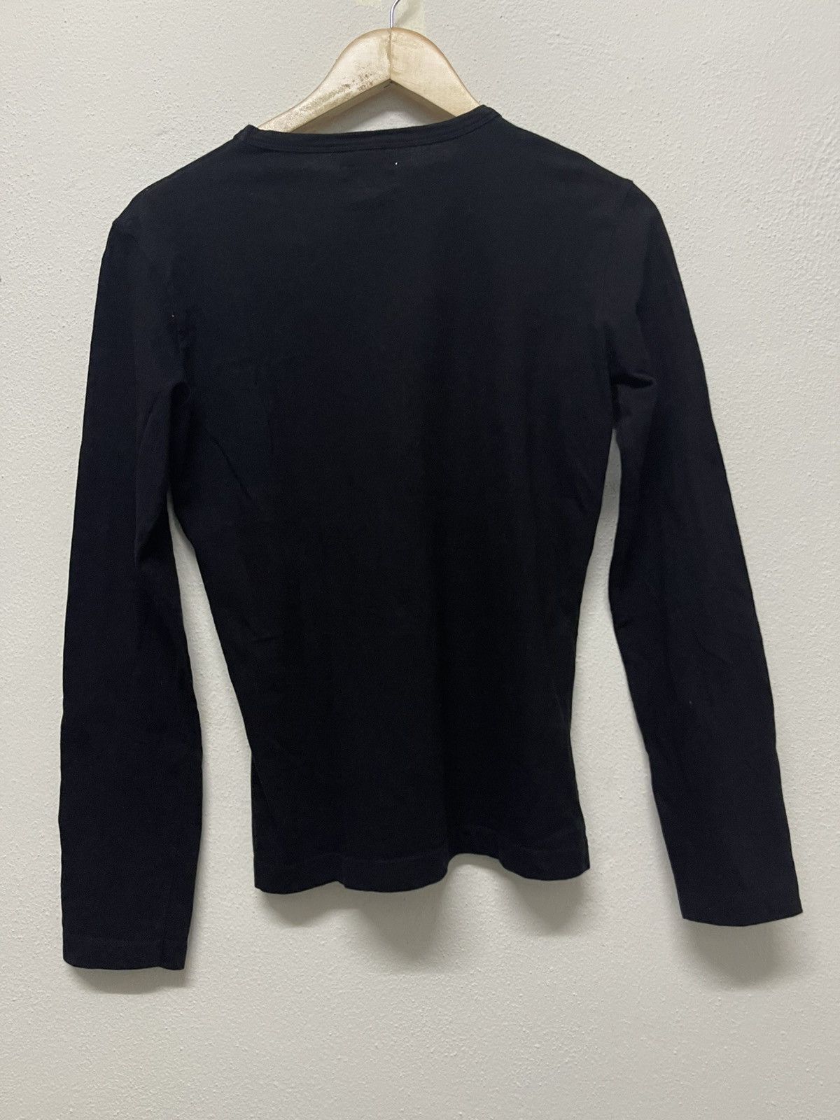 Designer × Vintage × agnes b. 90s AGNES B LONG SLEEVE TSHIRT SPELL OUT MADE IN PORTUGAL Size M / US 6-8 / IT 42-44 - 2 Thumbnail