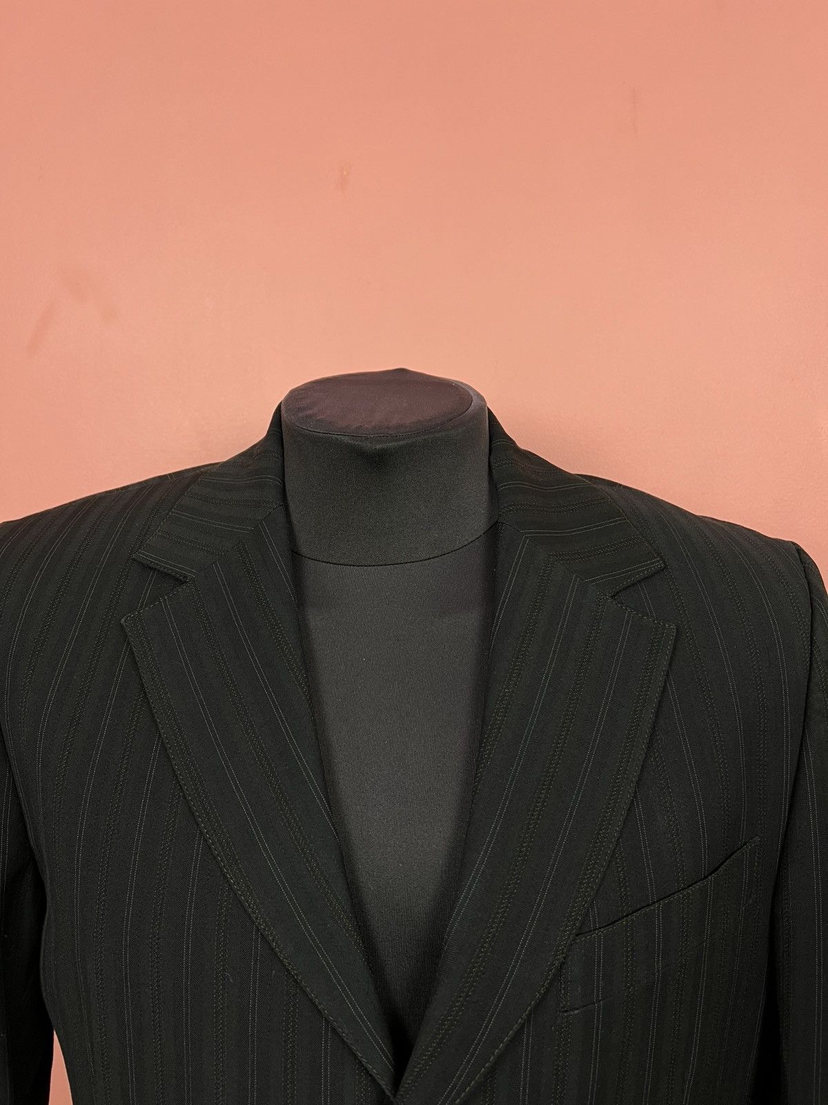 Dolce & Gabbana Dolce & gabbana blazer luxury striped 3 button Size 52R - 2 Thumbnail
