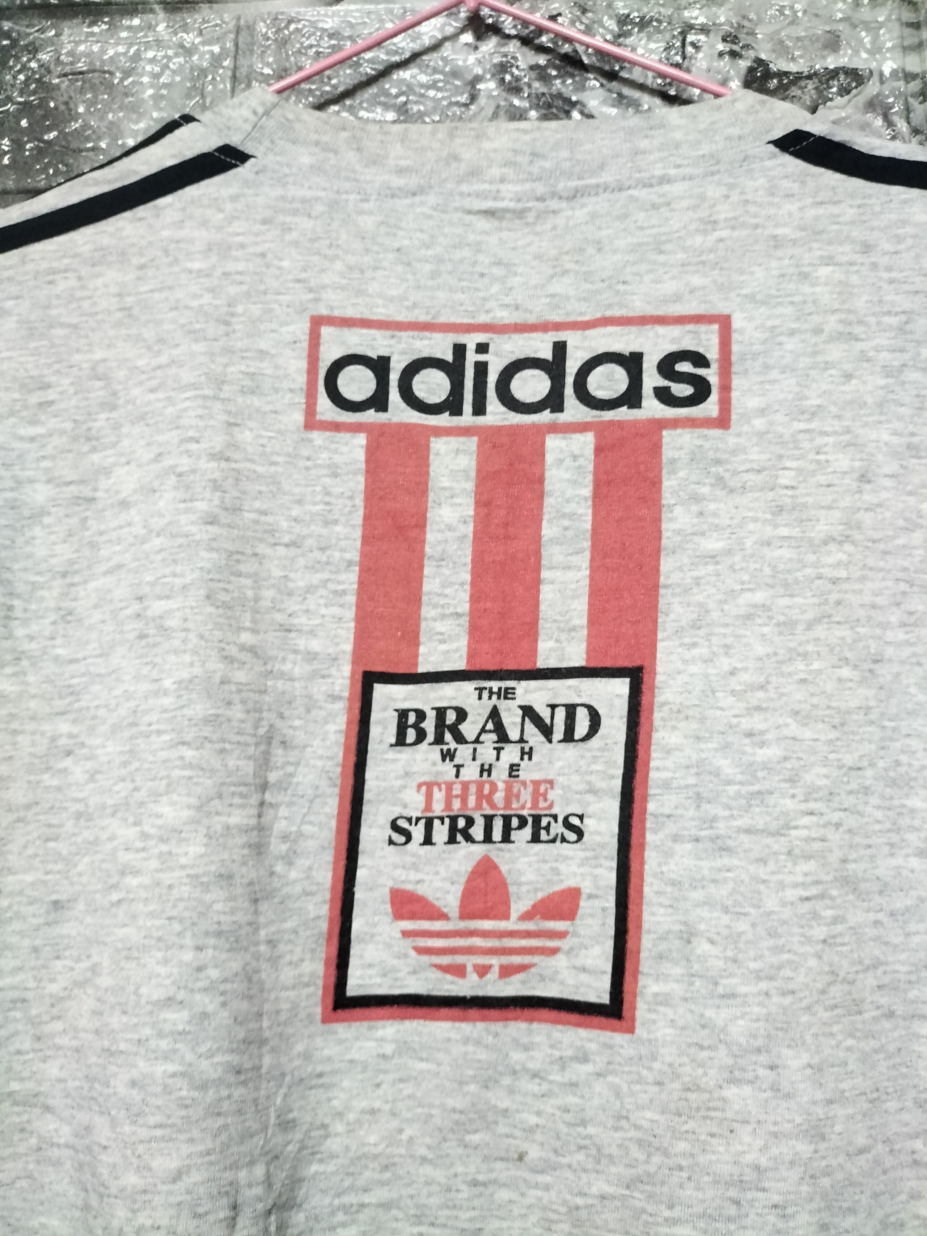 Adidas Vintage Adidas 3 Stripes fashion sportswear 90s Size US L / EU 52-54 / 3 - 1 Thumbnail